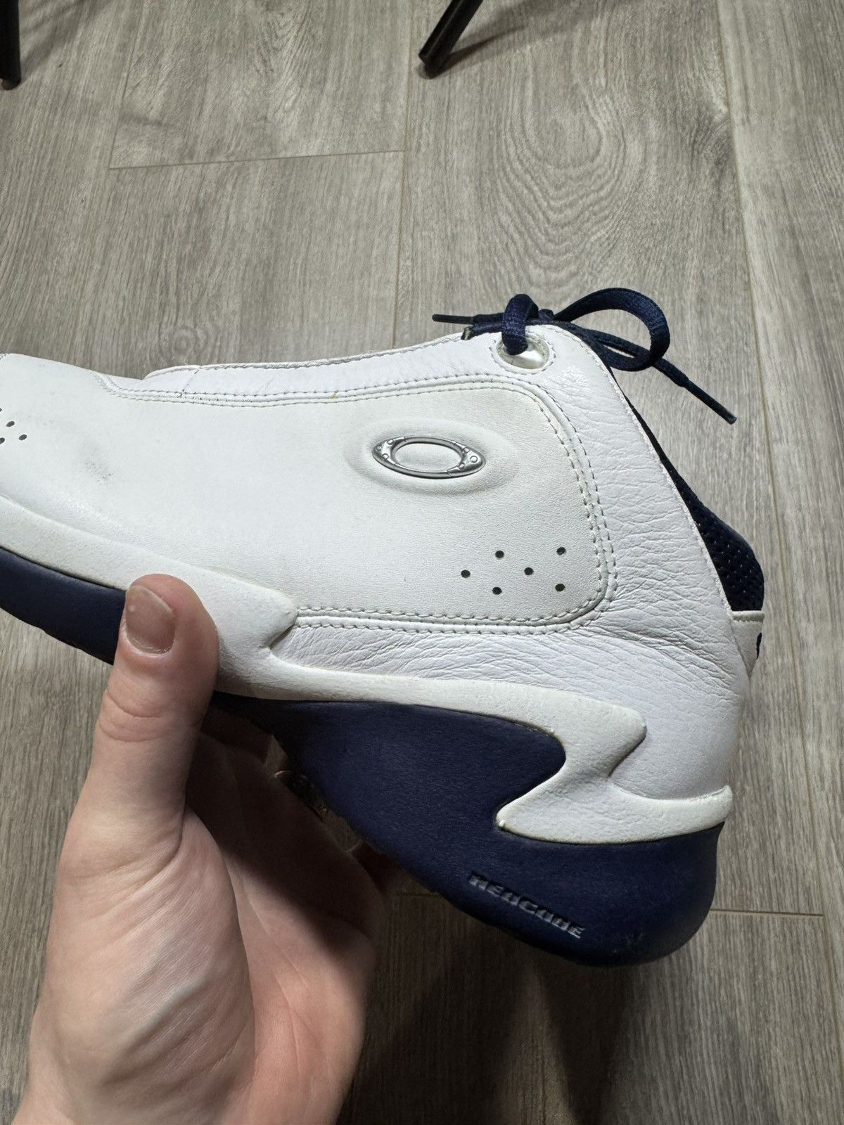 Oakley Oakley Domestic Redcode 0.1 White-Blue Basketball Shoes Size US 8.5 / EU 41-42 - 9 Thumbnail