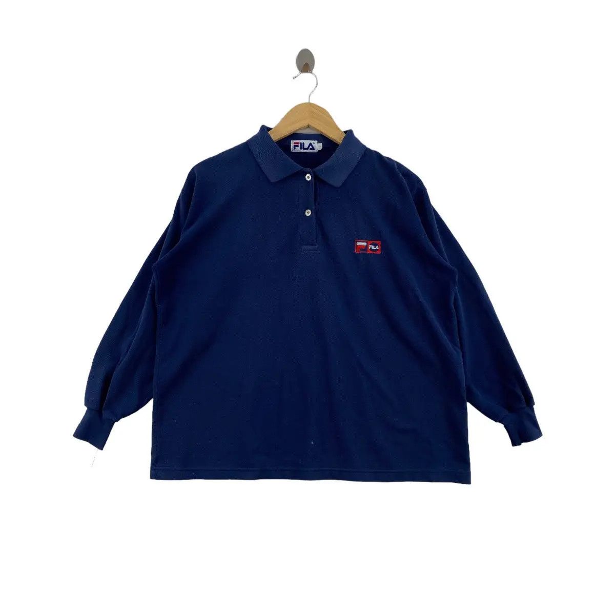 Fila Vintage FILA BJORN BORG Biella Italia Baggy Tee Shirt Size L / US 10 / IT 46 - 1 Thumbnail