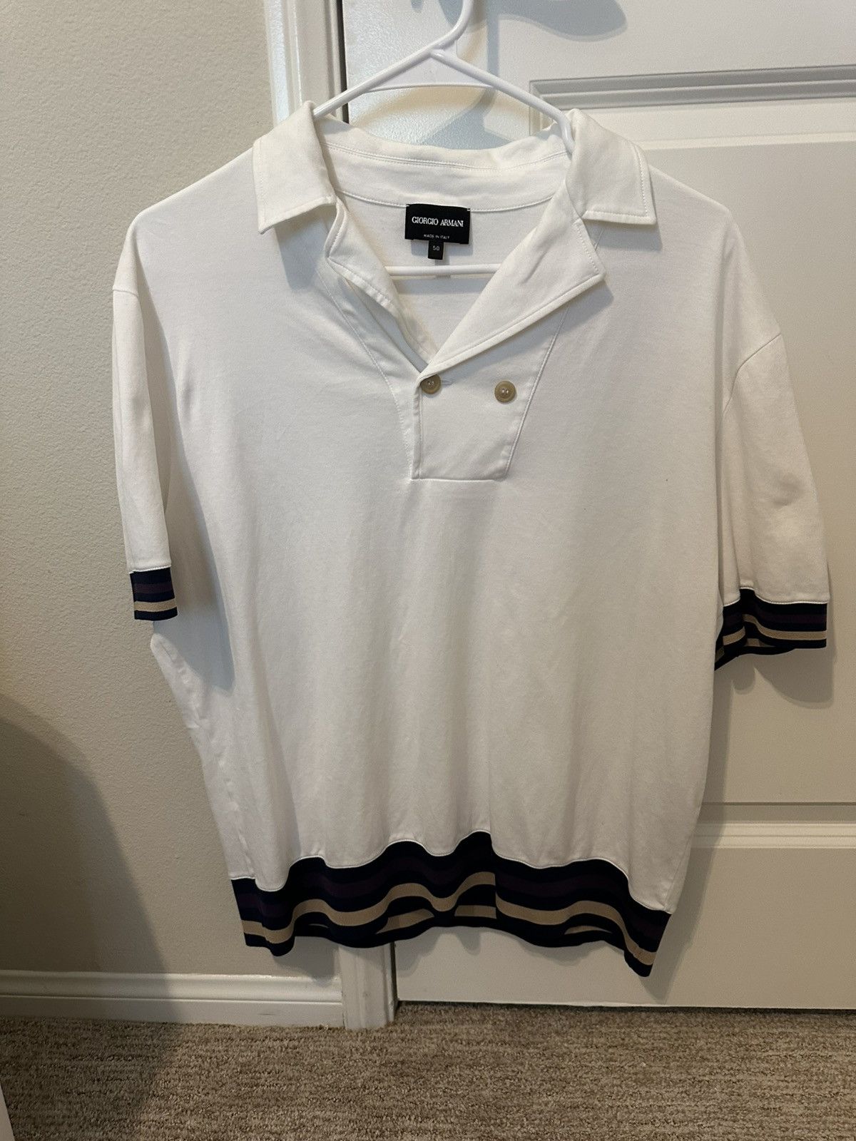 Giorgio Armani Giorgio Armani Polo size M Size US M / EU 48-50 / 2 - 2 Thumbnail