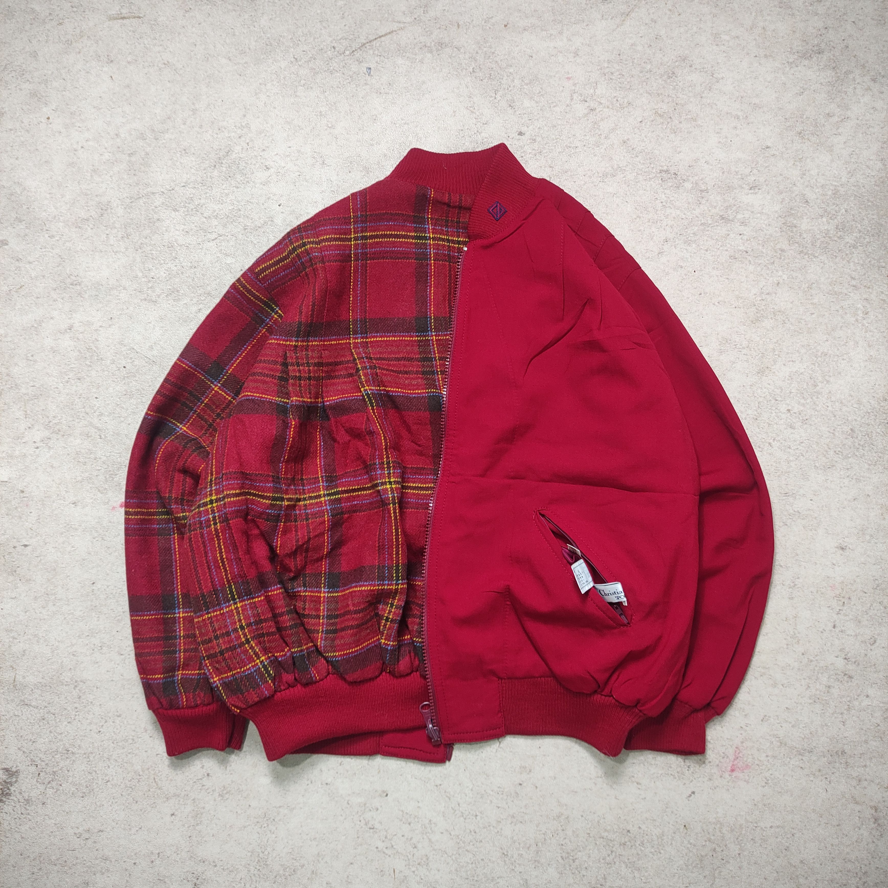 Christian Dior Monsieur × Dior × Vintage Christian Dior Sport Bomber Jacket Reversible Size M / US 6-8 / IT 42-44 - 2 Thumbnail