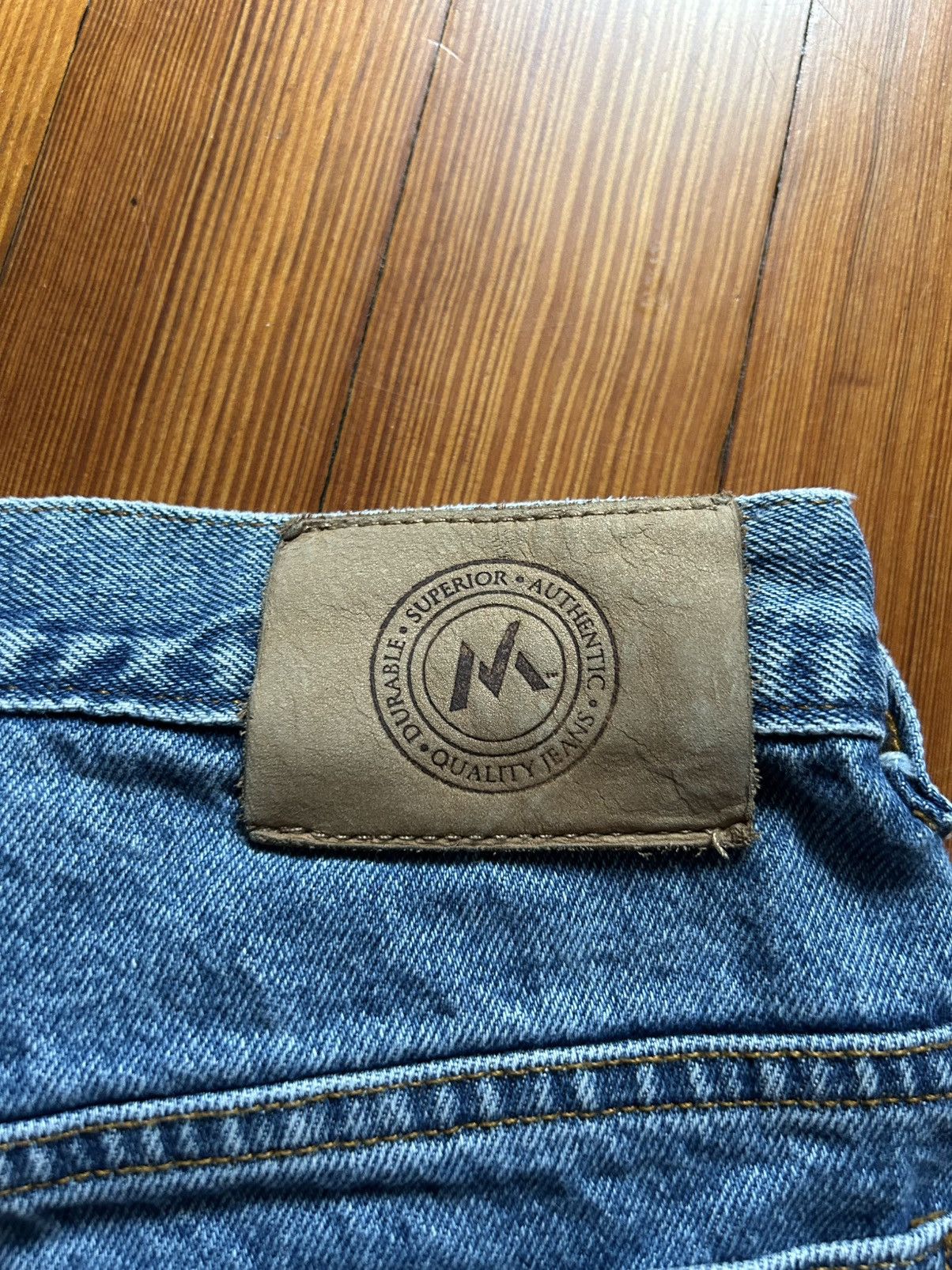 Other Vintage baggy blue jeans Size US 32 / EU 48 - 3 Thumbnail
