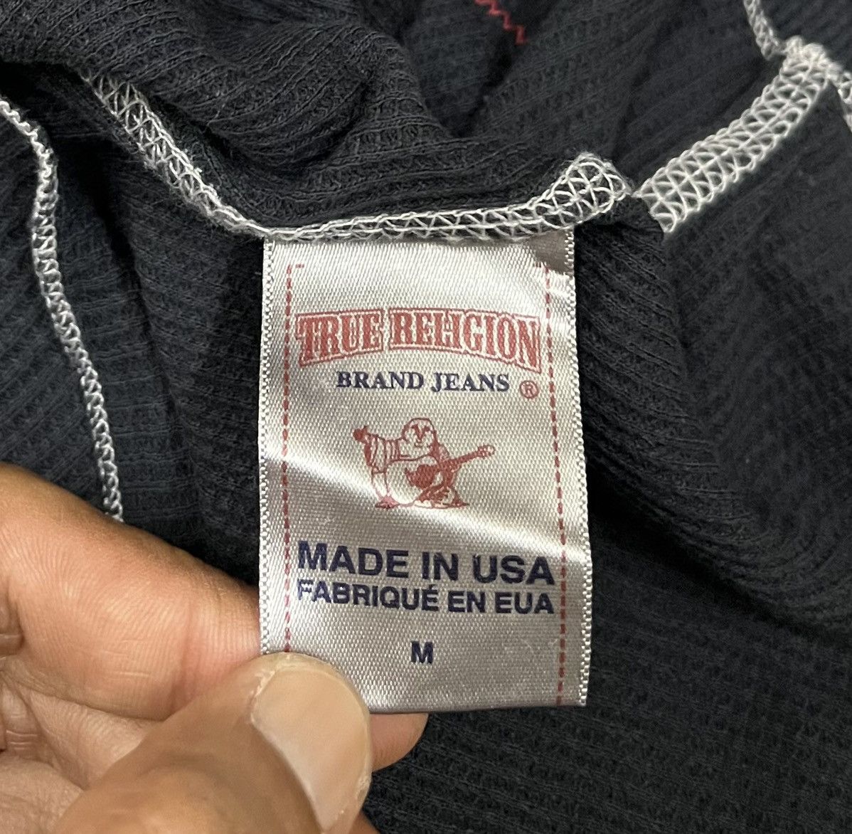 True Religion Vtg TRUE RELIGION Made in Usa Shirt x Rare Design Size US M / EU 48-50 / 2 - 8 Thumbnail