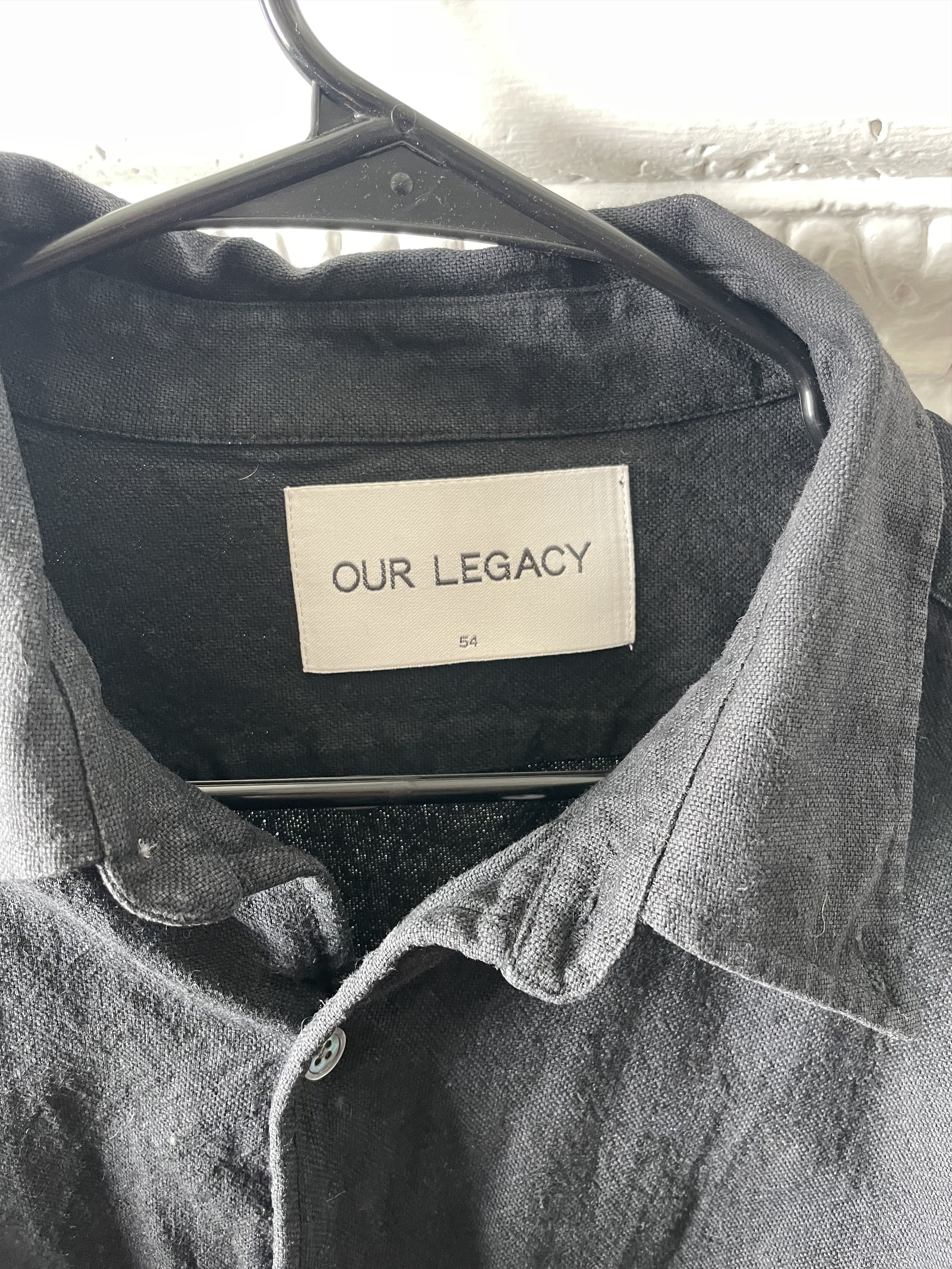 Our Legacy Long Sleeve Black Oxford Size US L / EU 52-54 / 3 - 2 Thumbnail