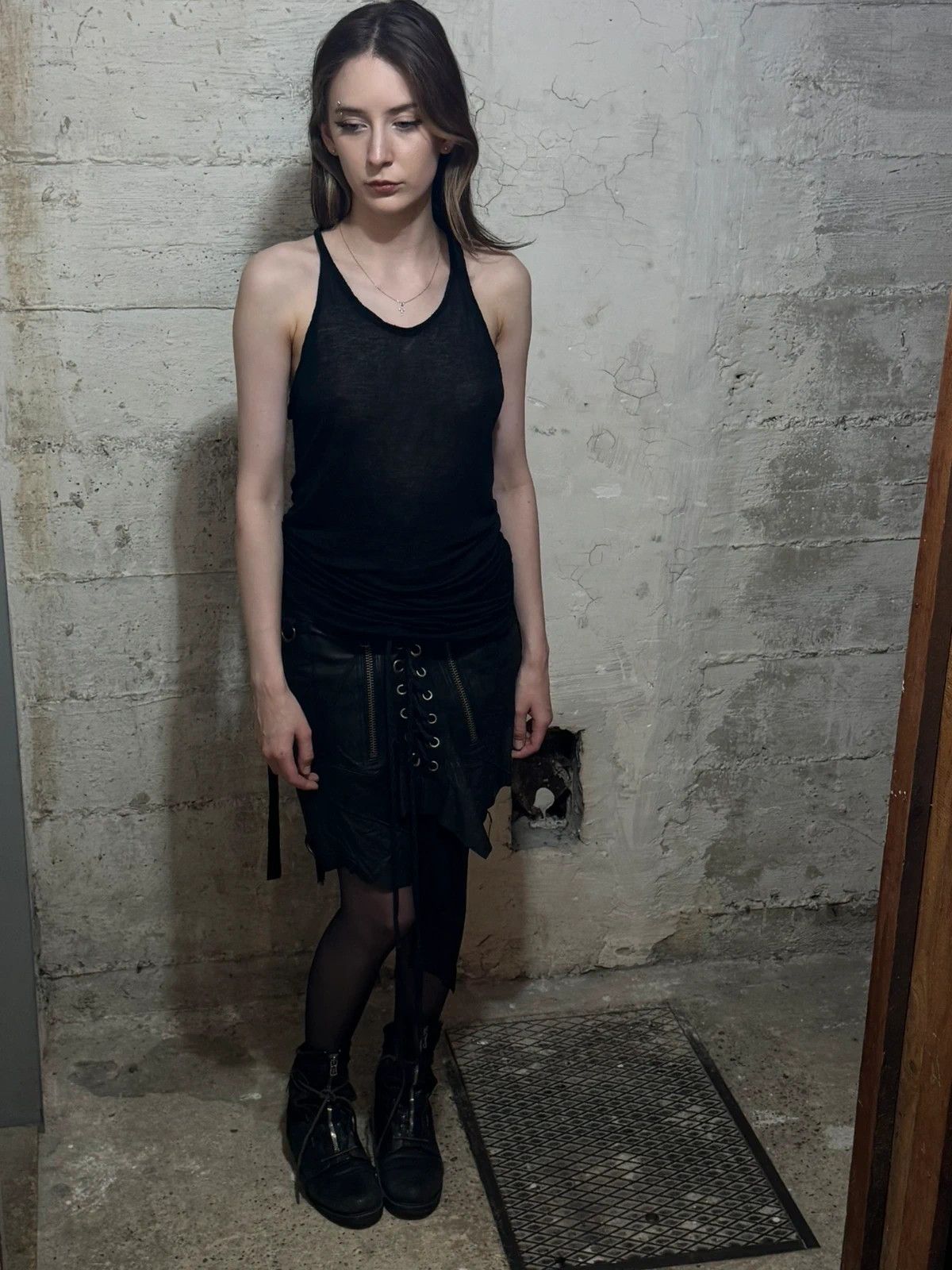 If Six Was Nine If six was nine i6w9 mud leather skirt Size 28" / US 6 / IT 42 - 2 Thumbnail