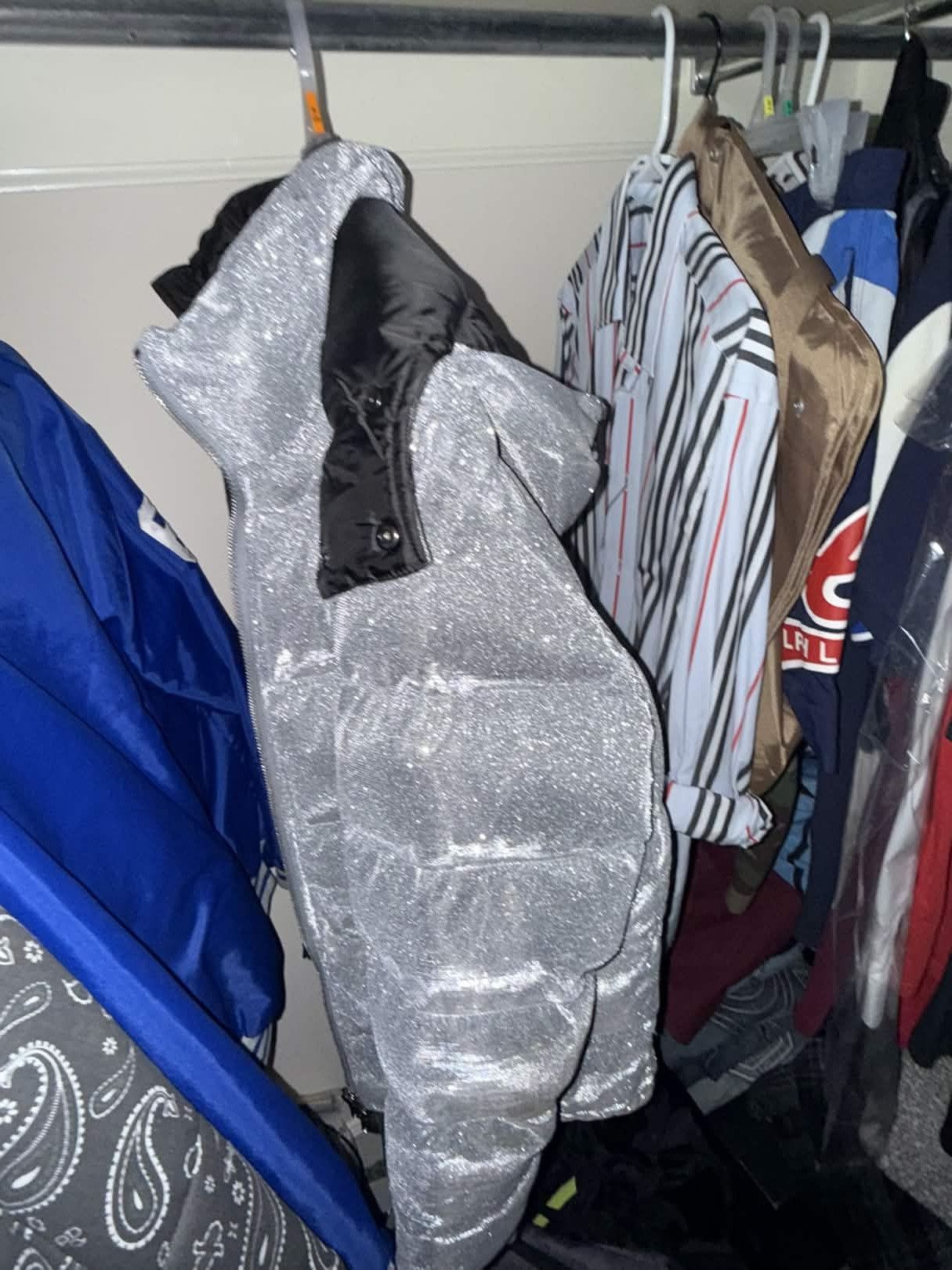 Other Custom Sparkly Gray Puffer Size US L / EU 52-54 / 3 - 4 Thumbnail