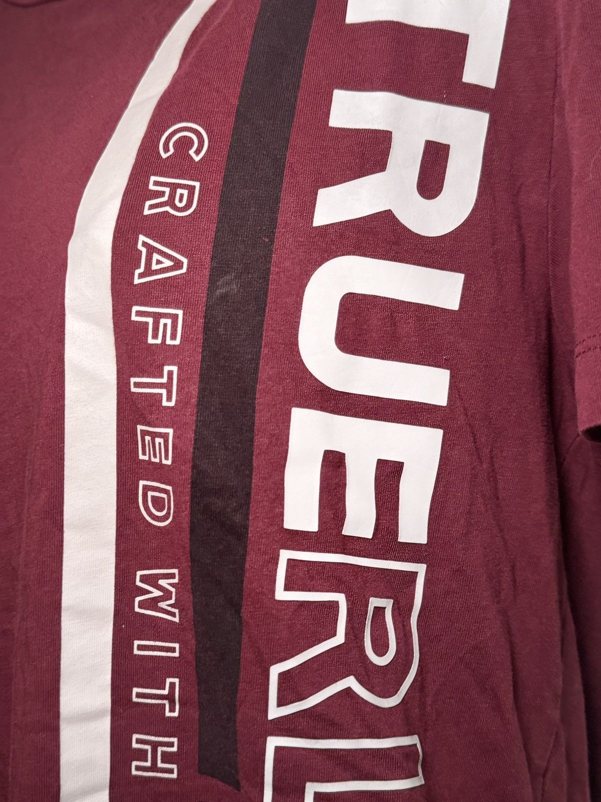 True Religion True Religion Burgundy Graphic Tee Size US S / EU 44-46 / 1 - 7 Thumbnail
