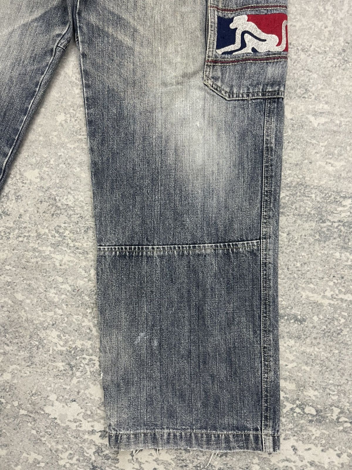 DrunknMunky Drunkn Munky Serial 00036 Carpenter Distressed Denim s21 Size US 32 / EU 48 - 3 Thumbnail