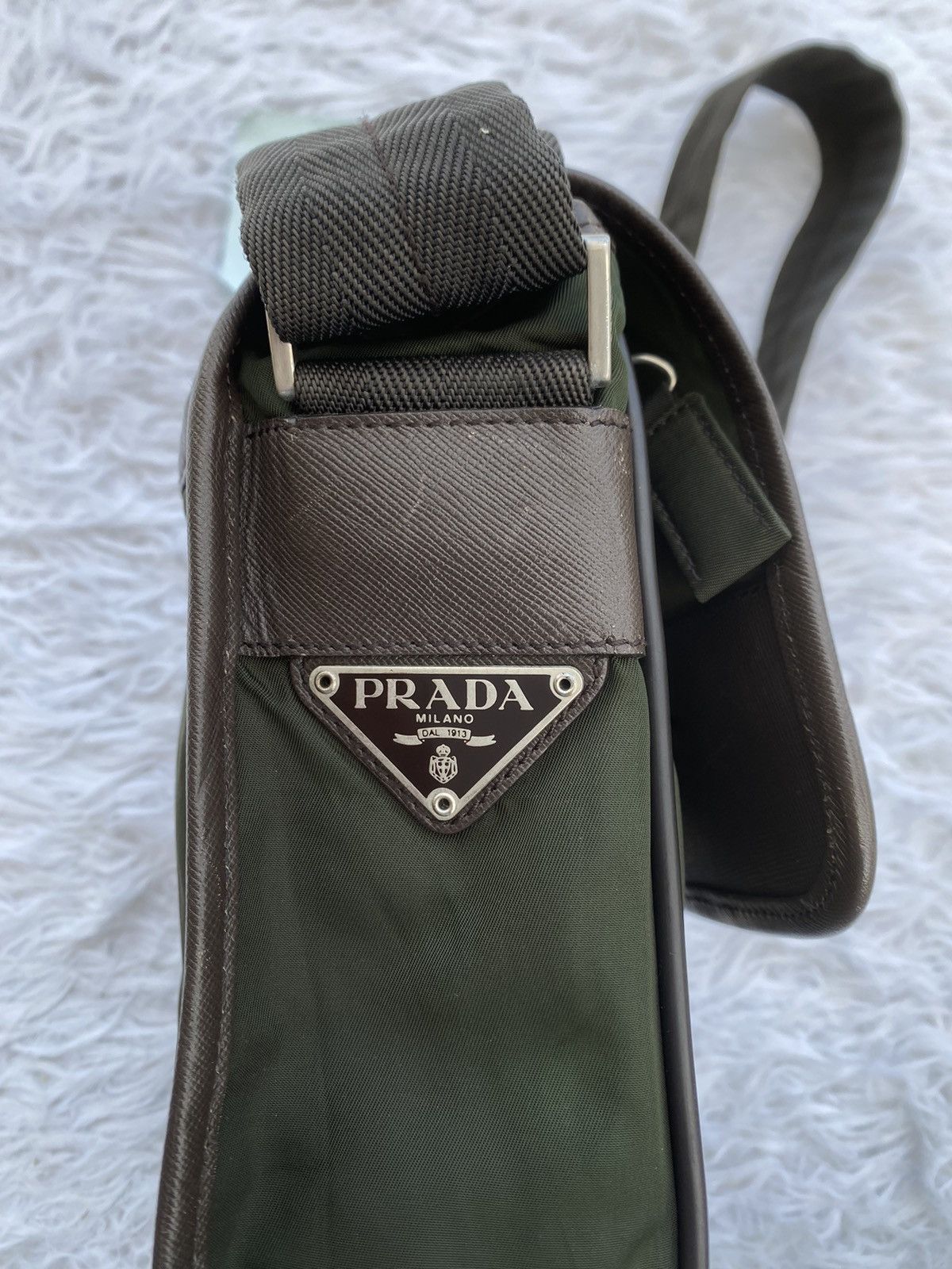 Prada Rare Vintage PRADA Nylon Sling Bang Size ONE SIZE - 11 Thumbnail