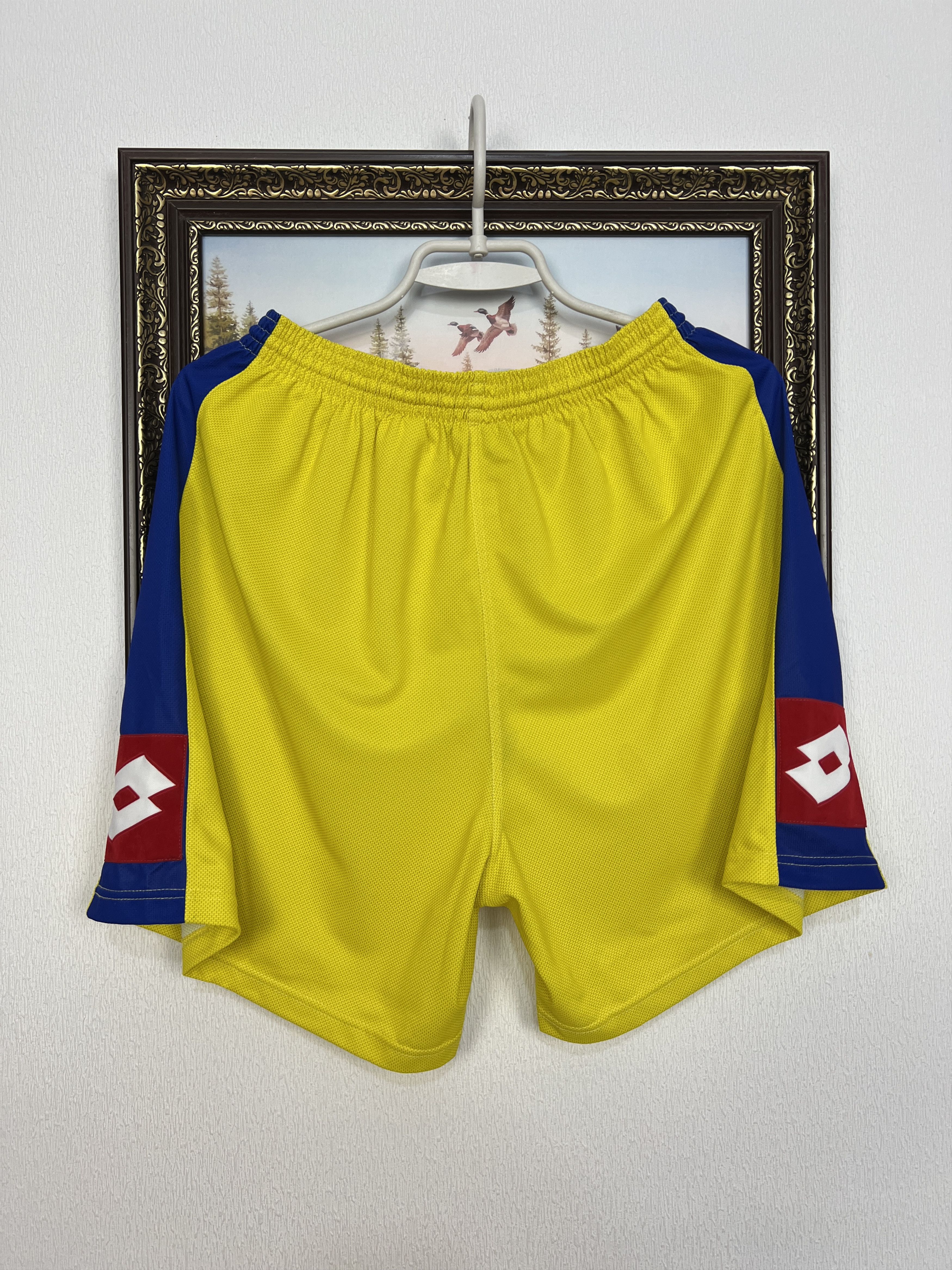 Lotto Sport Vintage 90's Chievo Verona Football Shorts Soccer Athletic Size US 32 / EU 48 - 9 Thumbnail