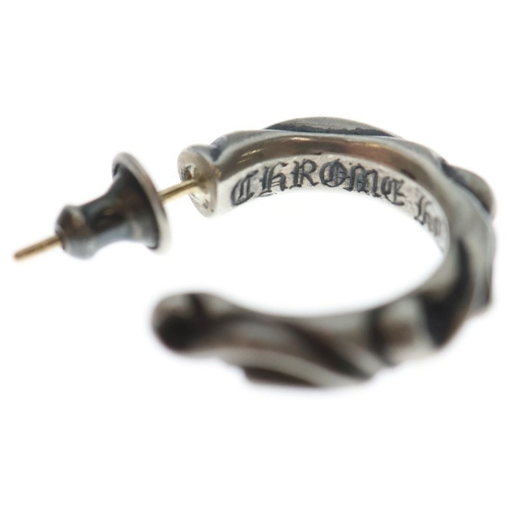 Chrome Hearts Chrome Hearts Silver Scroll Hoop Earring Size ONE SIZE - 5 Thumbnail