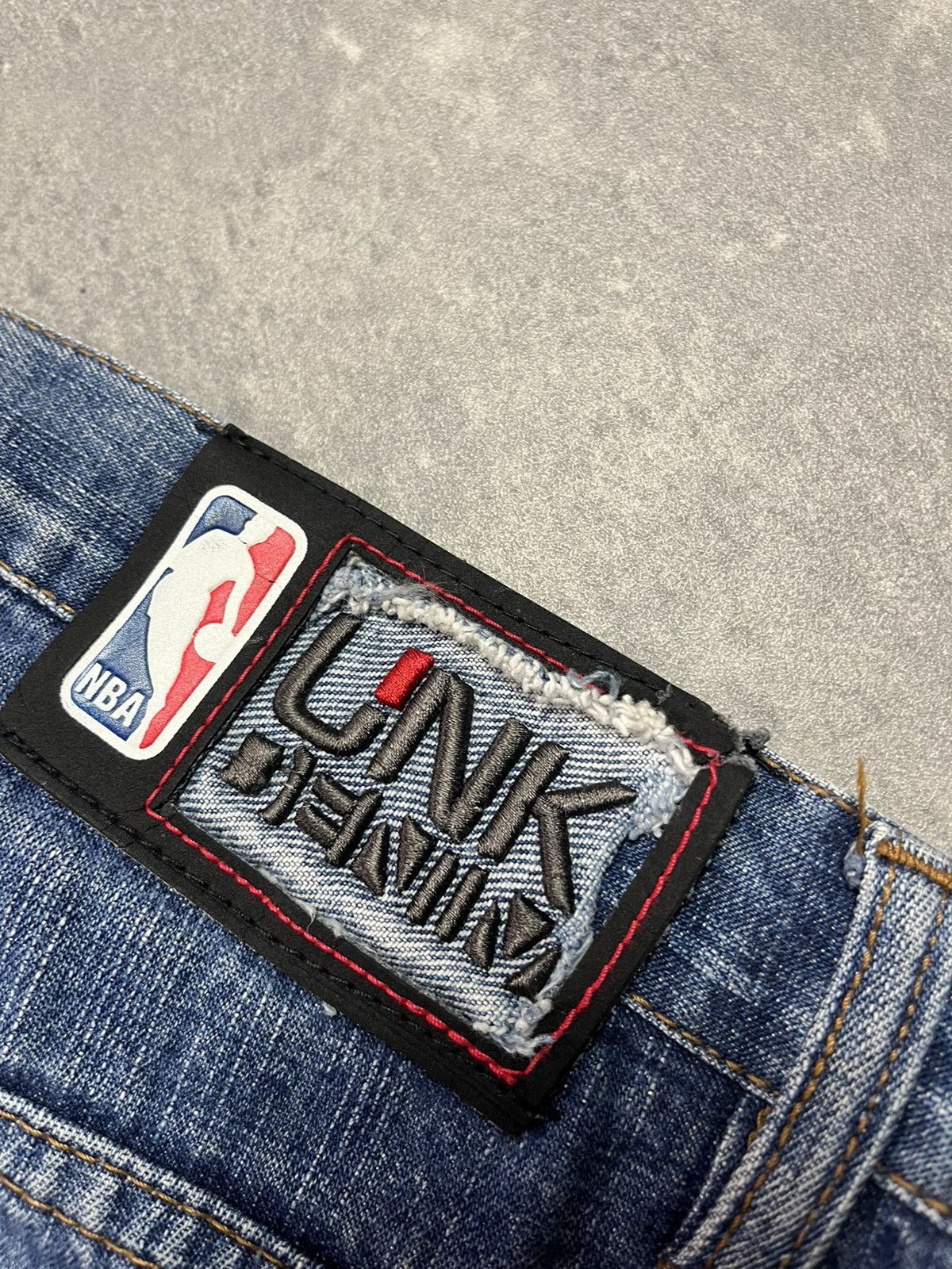 NBA UNK NBA Denver Nuggets Printed Baggy Denim Jeans 34 Size US 34 / EU 50 - 17 Thumbnail