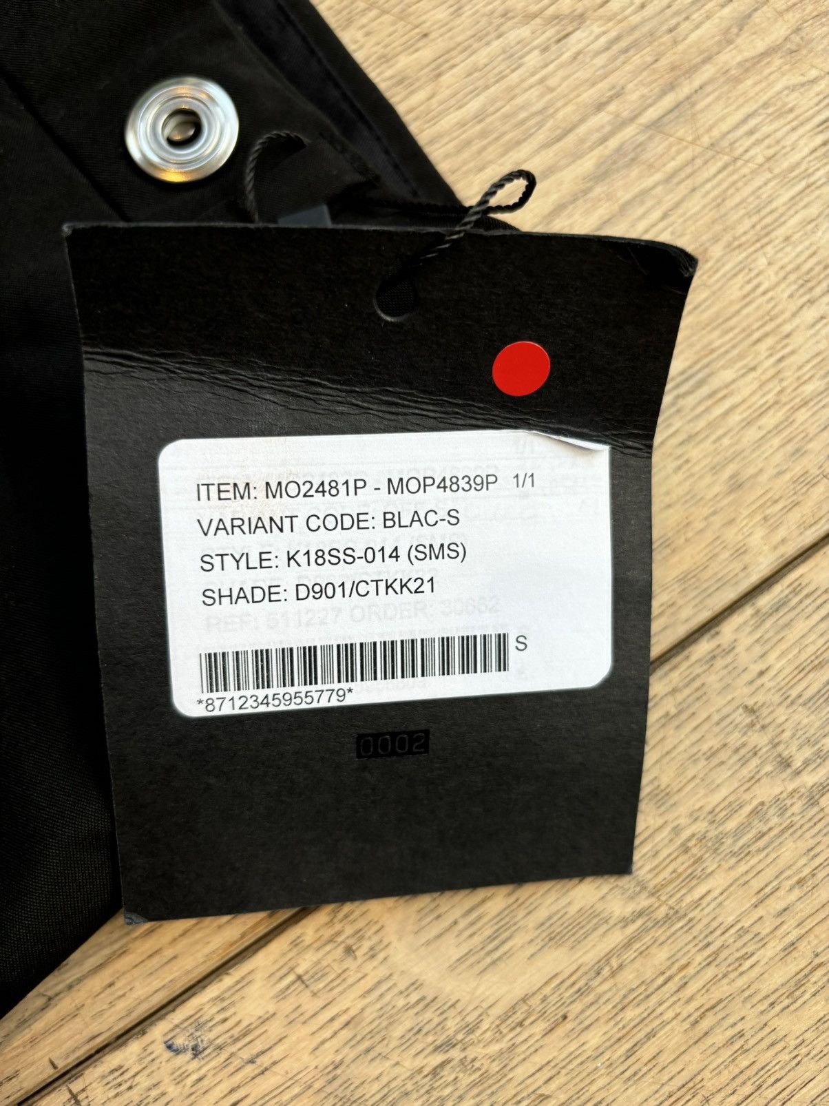 Kiko Kostadinov × Mackintosh Kiko Kostinadov Mackintosh 0002 black trousers size small Size US 30 / EU 46 - 8 Thumbnail