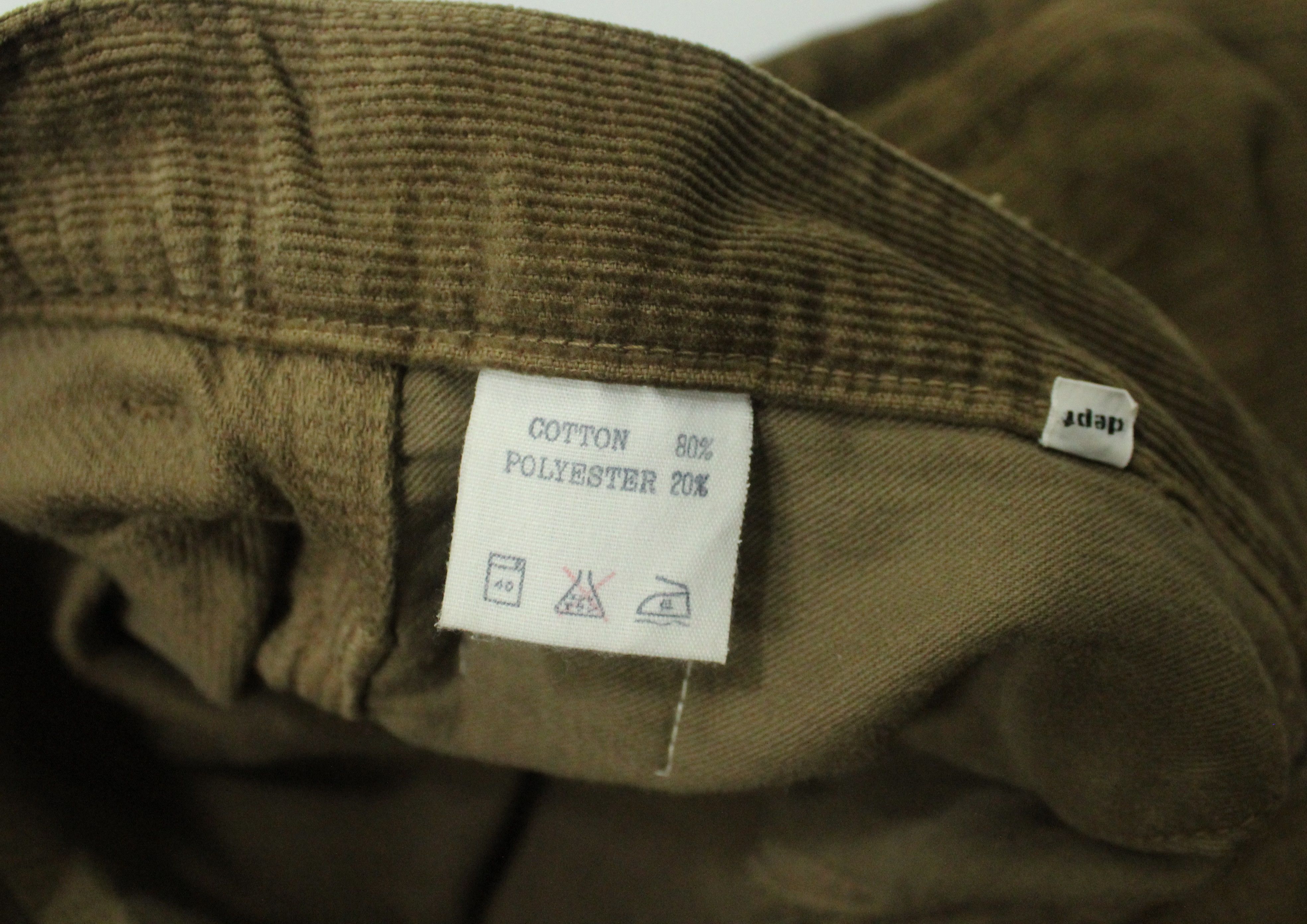 Japanese Brand DEPT. Pants Carpenter Corduroy Made In Japan Size US 32 / EU 48 - 16 Thumbnail