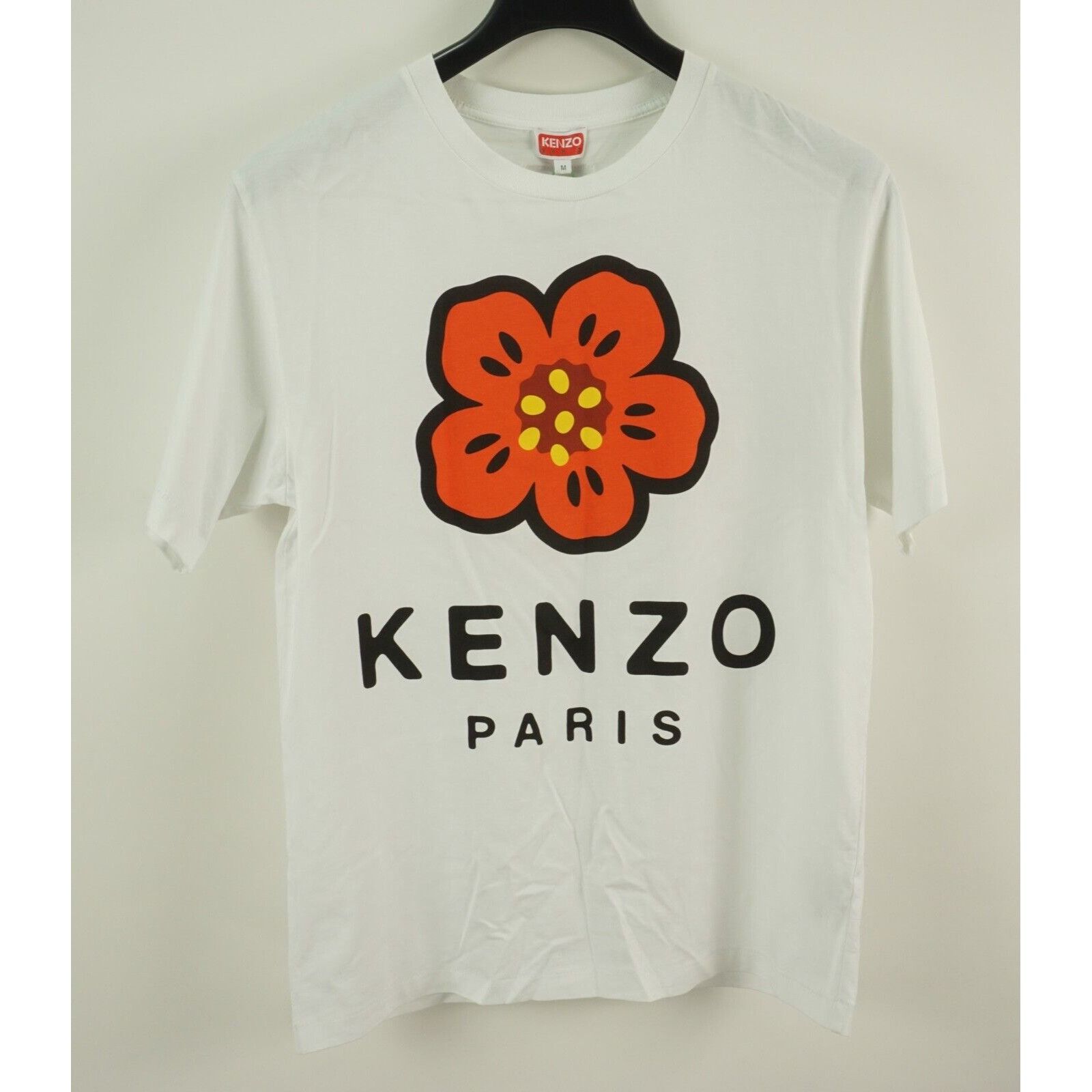 Kenzo New $225 KENZO Paris Boke Flower Men's Medium White T-Shirt Size US M / EU 48-50 / 2 - 1 Thumbnail