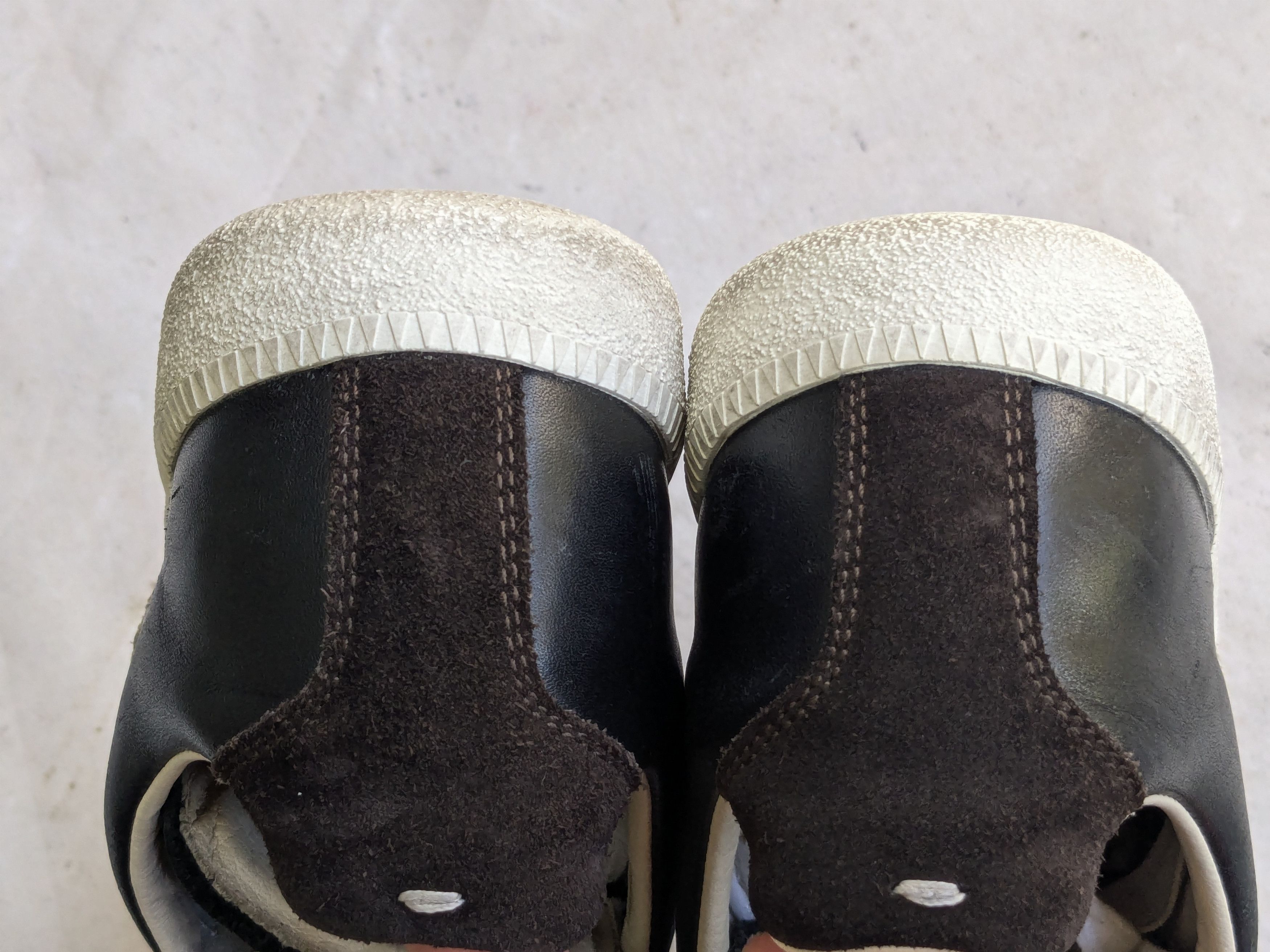 Maison Margiela Maison Margiela Gat Sneaker Low Black White 40 7 Suede Size US 7 / EU 40 - 12 Thumbnail