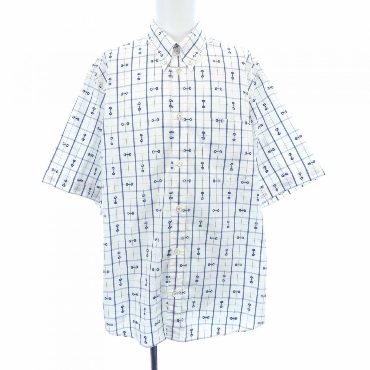 Gucci Gucci Gucci Short Sleeve Shirt Textile Tops 770424ZAOQR DUTY FREE for USA Size ONE SIZE - 1 Thumbnail