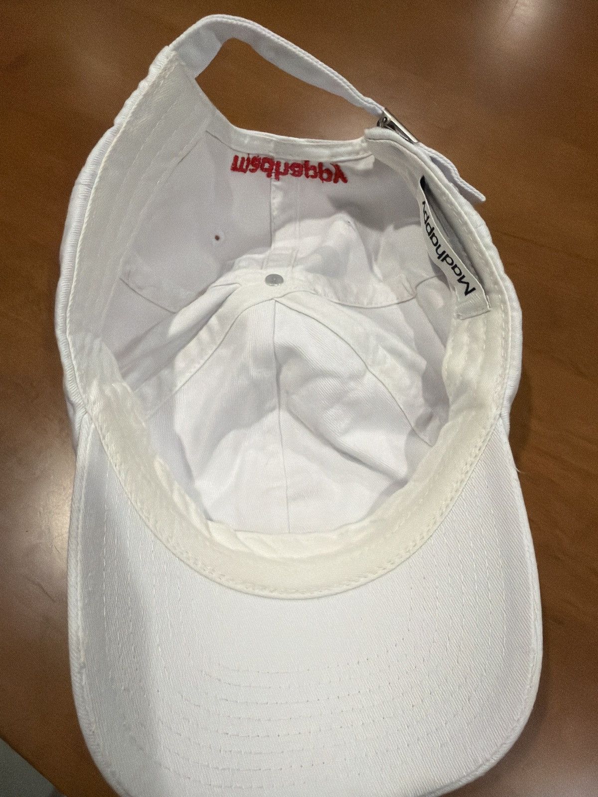 Madhappy Madhappy logo cap white Size ONE SIZE - 4 Thumbnail