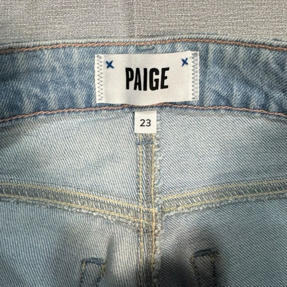 Paige NWT New Paige Colette Crop Flare Jeans Size 23 Size 23" - 6 Thumbnail