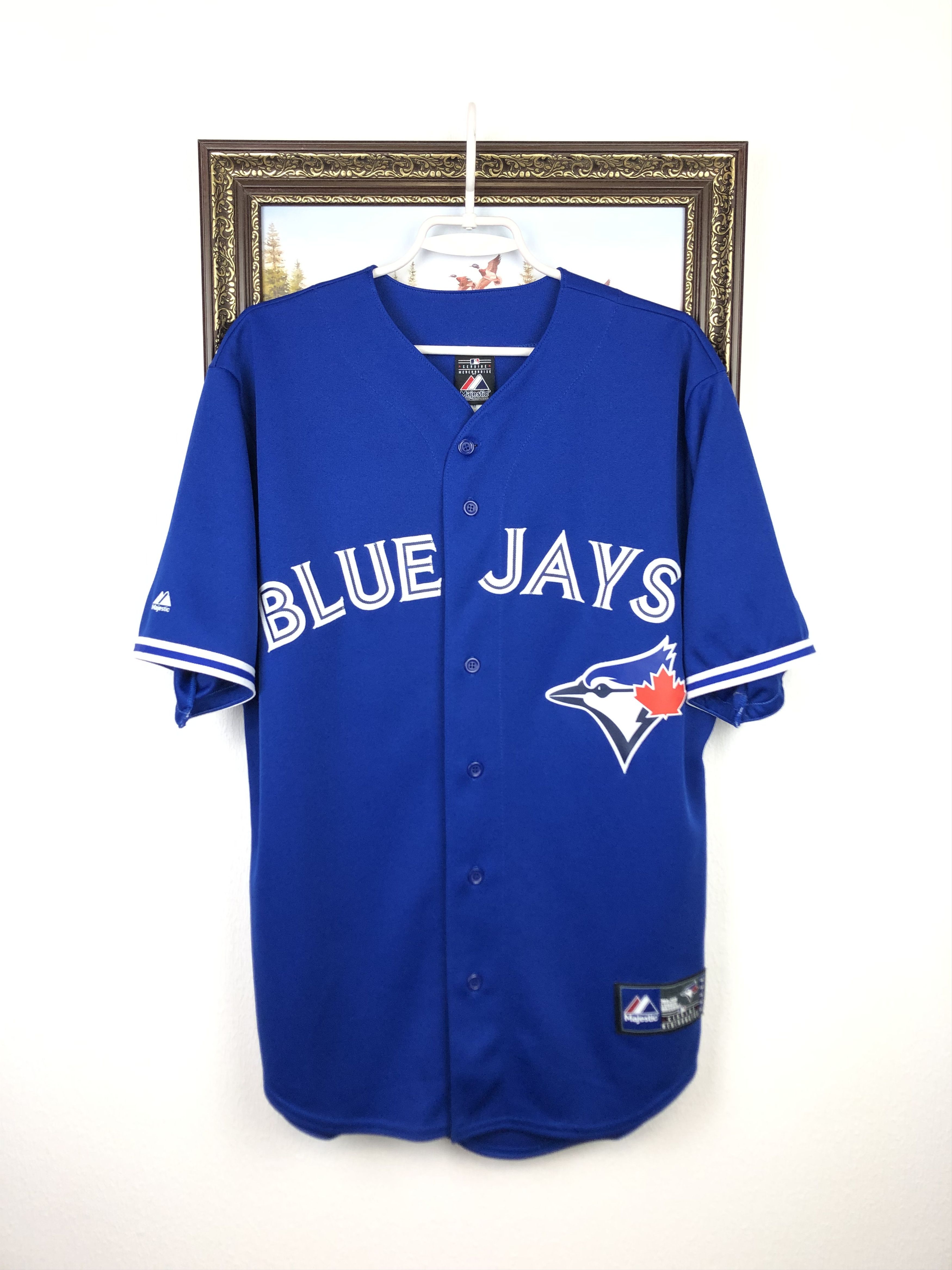 MLB Vintage Majestic Romero Toronto Blue Jays Baseball Jersey Size US M / EU 48-50 / 2 - 3 Thumbnail