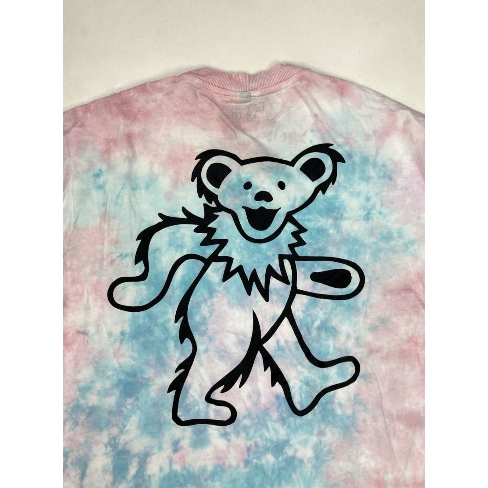 H&M H&M Grateful Dead Bear Graphic T-shirt Oversized Pink Blue Tie Dye Women Small Size S / US 4 / IT 40 - 2 Thumbnail
