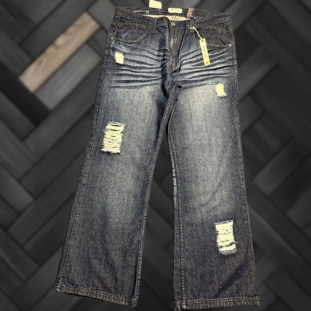 Vintage ARCHIVE Baggy Y2K Jeans / Underground Number Nine Style