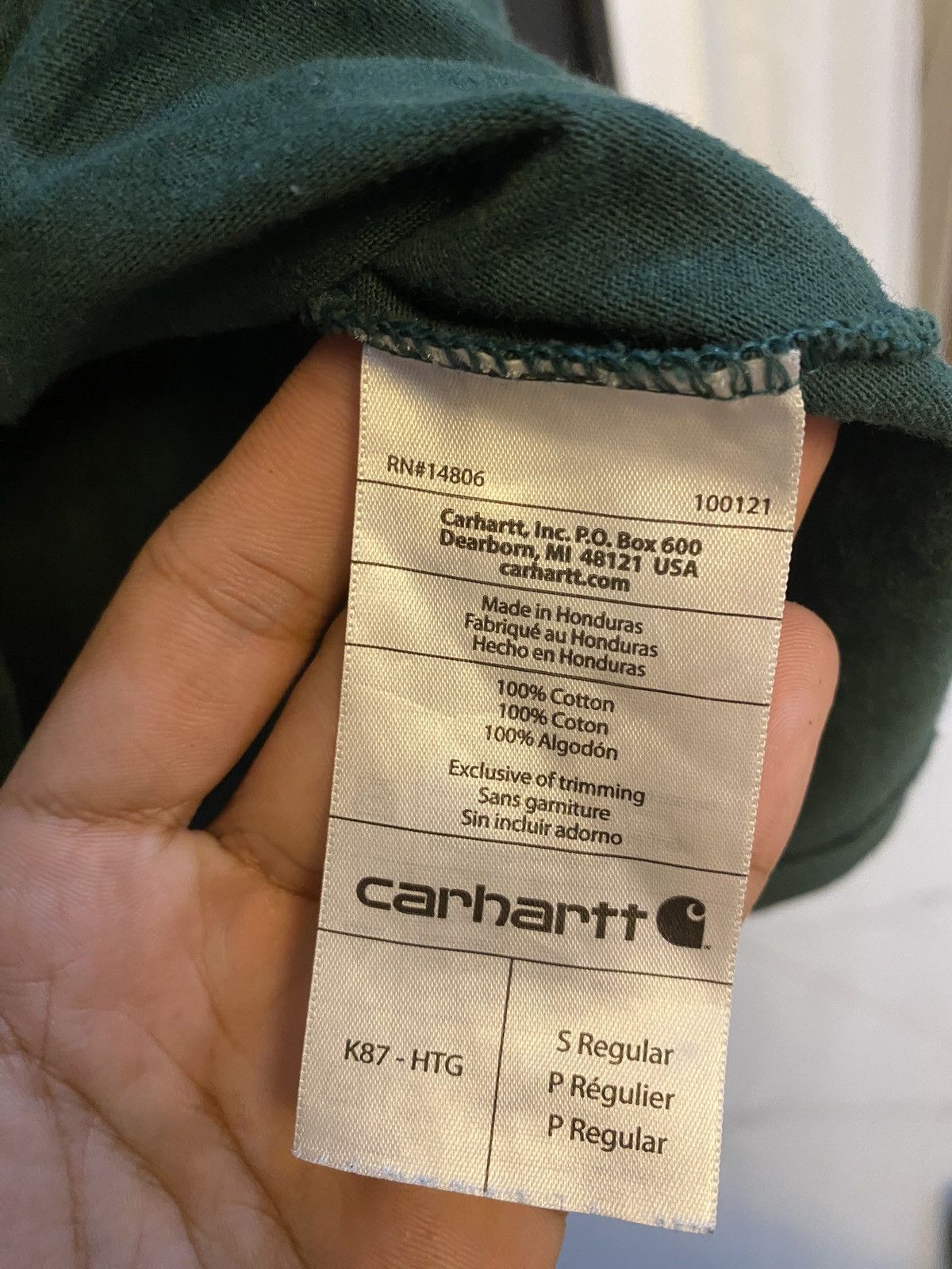Carhartt Carhartt Pocket tee Size US XL / EU 56 / 4 - 3 Thumbnail