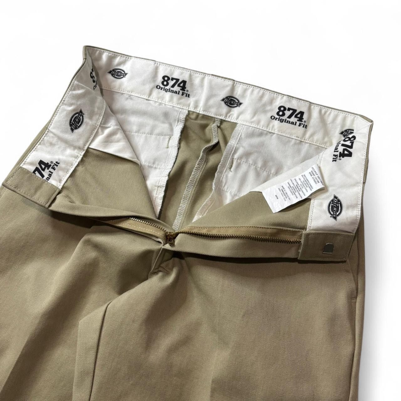 Dickies Dickies 874 Beige Straight Leg Work Pants - 29x31.5 Size US 29 - 3 Thumbnail