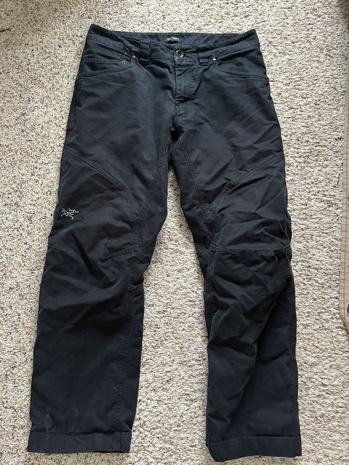 Arc'teryx Black Arcteryx Cronin Double Knee Pants 