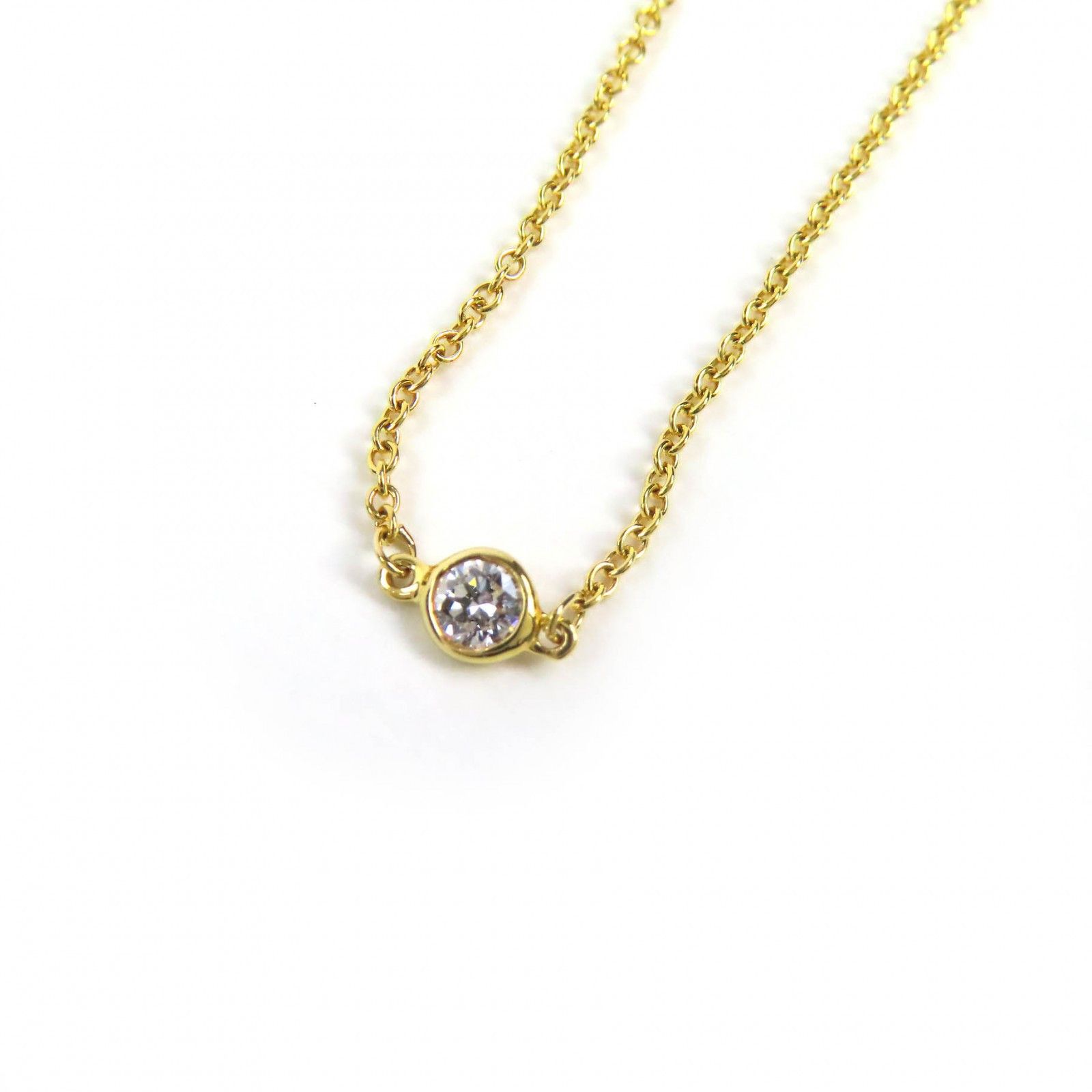 Tiffany & Co. Tiffany & Co. Tiffany & Co. By the Yard Au750 Diamond Necklace Precious Metal Necklace DUTY FREE for USA Size ONE SIZE - 1 Thumbnail