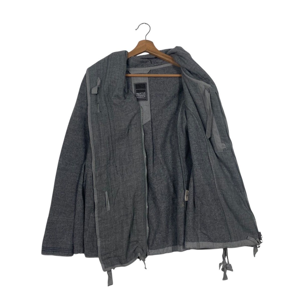 Marithe + Francois Girbaud Vintage 90s Marithe Francois Girbaud Wool Jacket Hoodie Size US S / EU 44-46 / 1 - 10 Thumbnail