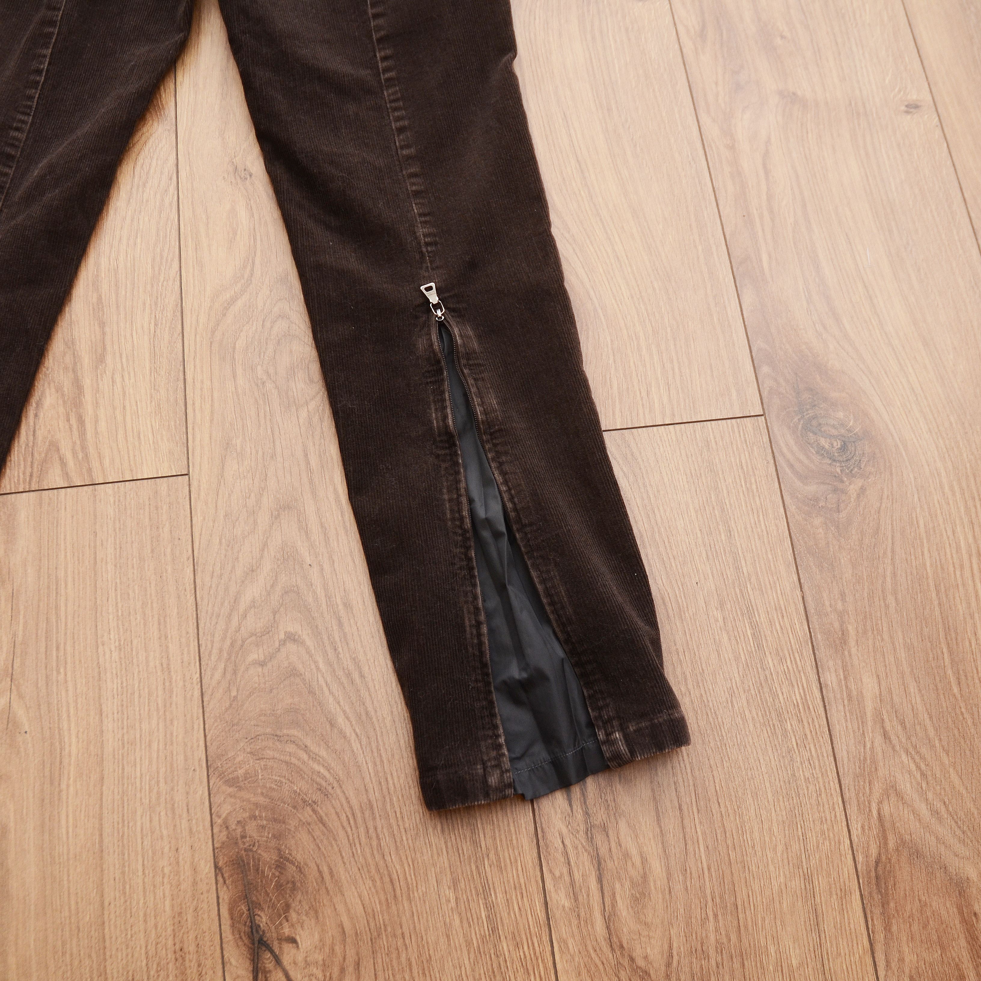 Prada Prada Linea Rossa Vintage Corduroy Brown Pants Sz 40 00s Y2K Size 40" / US 18 - 4 Thumbnail