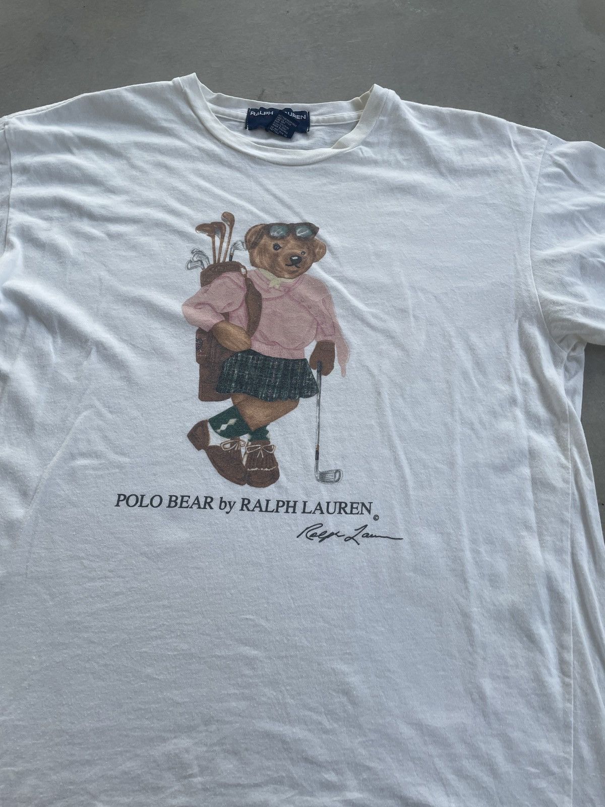 Polo Ralph Lauren × Vintage VINTAGE POLO RALPH LAUREN POLO BEAR Size US L / EU 52-54 / 3 - 2 Thumbnail