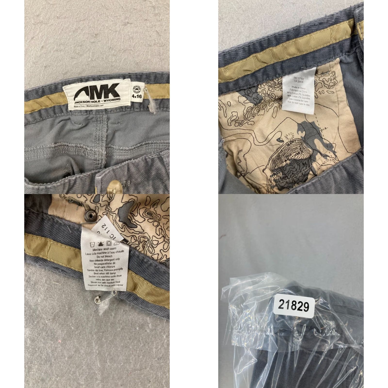 Mountain Khakis Mountain Khaki Womens Gray Corduroy Skirt 4/16 Outdoor Size 27" / US 4 / IT 40 - 8 Thumbnail