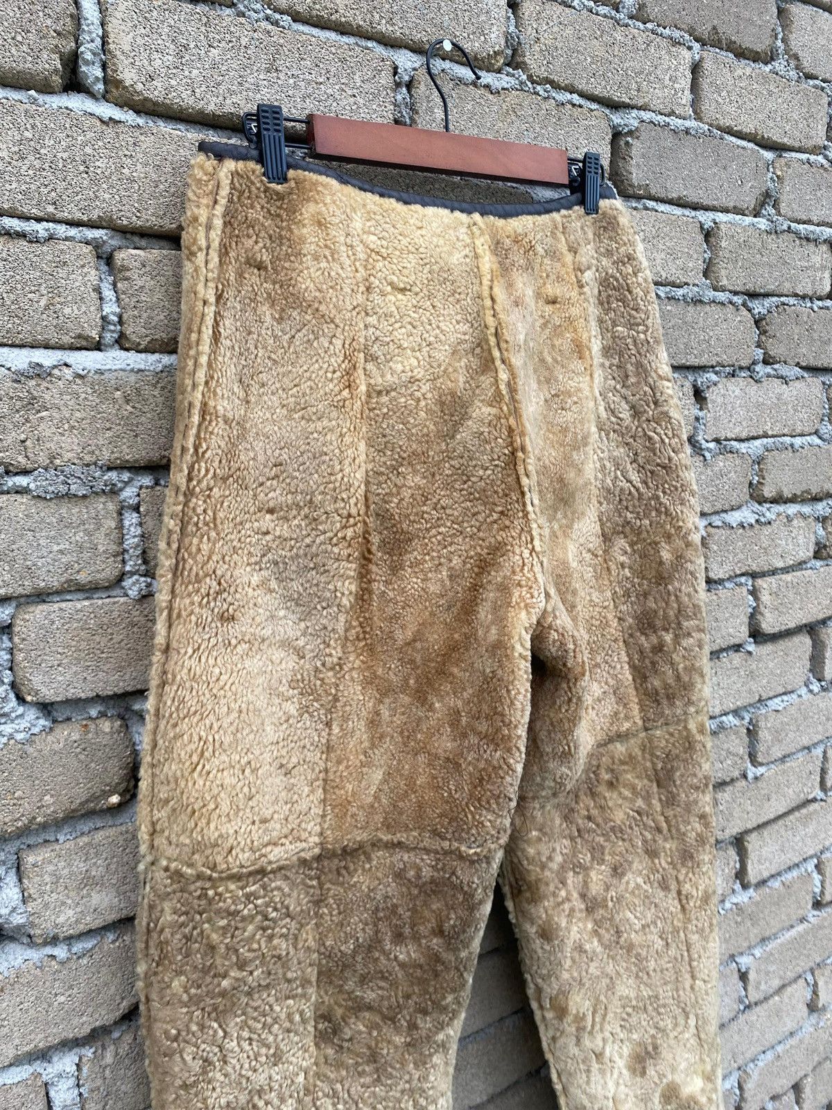 Yoshiyuki Konishi Yoshiyuki Konishi B3 Sheepskin Shearling Leather Pant 29-30 Size US 30 / EU 46 - 15 Thumbnail