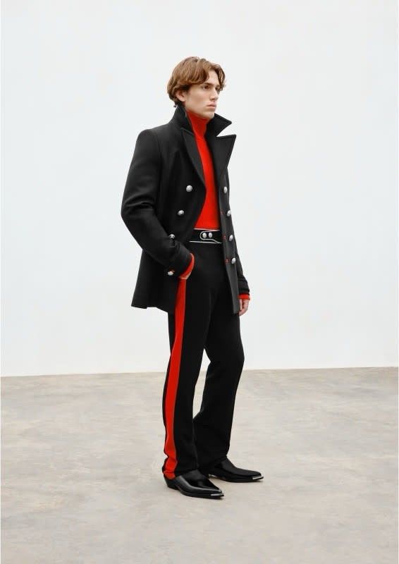 H&M × Paco Rabanne Paco Rabanne x H&M Wool Pea Men's Coat Size S Size US S / EU 44-46 / 1 - 1 Thumbnail