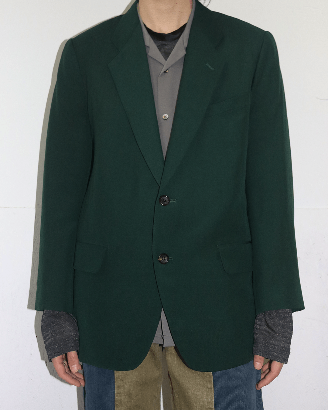 Comme des Garcons Homme Plus Comme des Garçons Homme Plus AD1990 Two Button Blazer Size 48S - 3 Thumbnail
