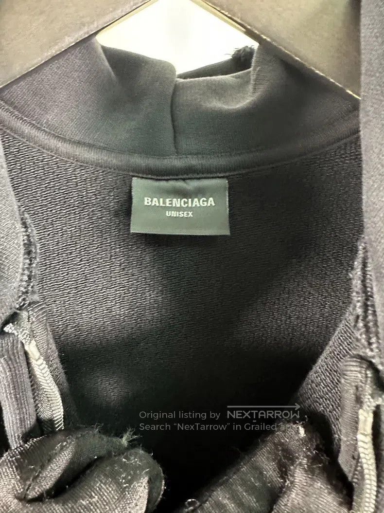 Balenciaga Balenciaga Hoodie, Black Size US M / EU 48-50 / 2 - 4 Thumbnail