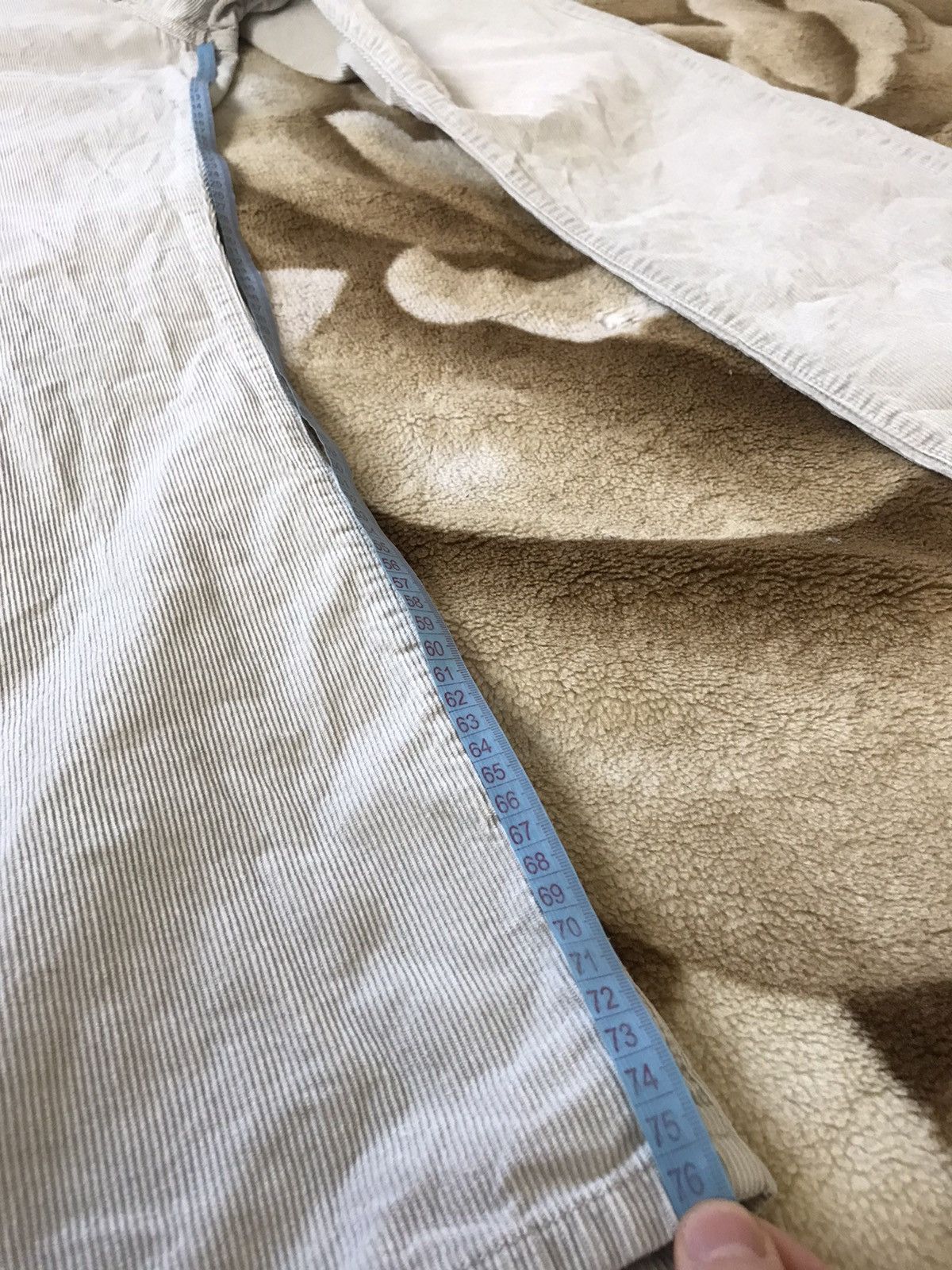 Levi's 🔥 Y2K Vintage Levi’s 507 Cream Bootcut Corduroy Pants 32x32 Size US 32 / EU 48 - 13 Thumbnail