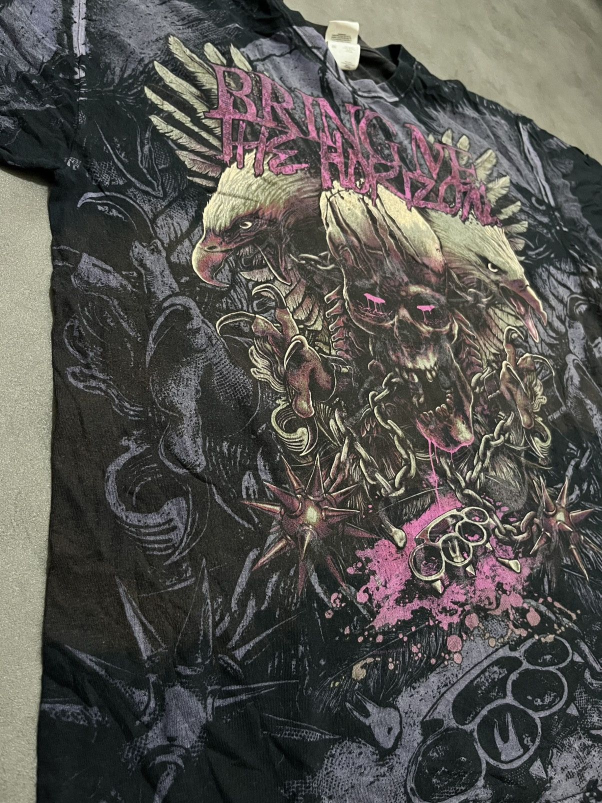 Band Tees Bring me the horizon all over print t-shirt Size US XL / EU 56 / 4 - 5 Thumbnail