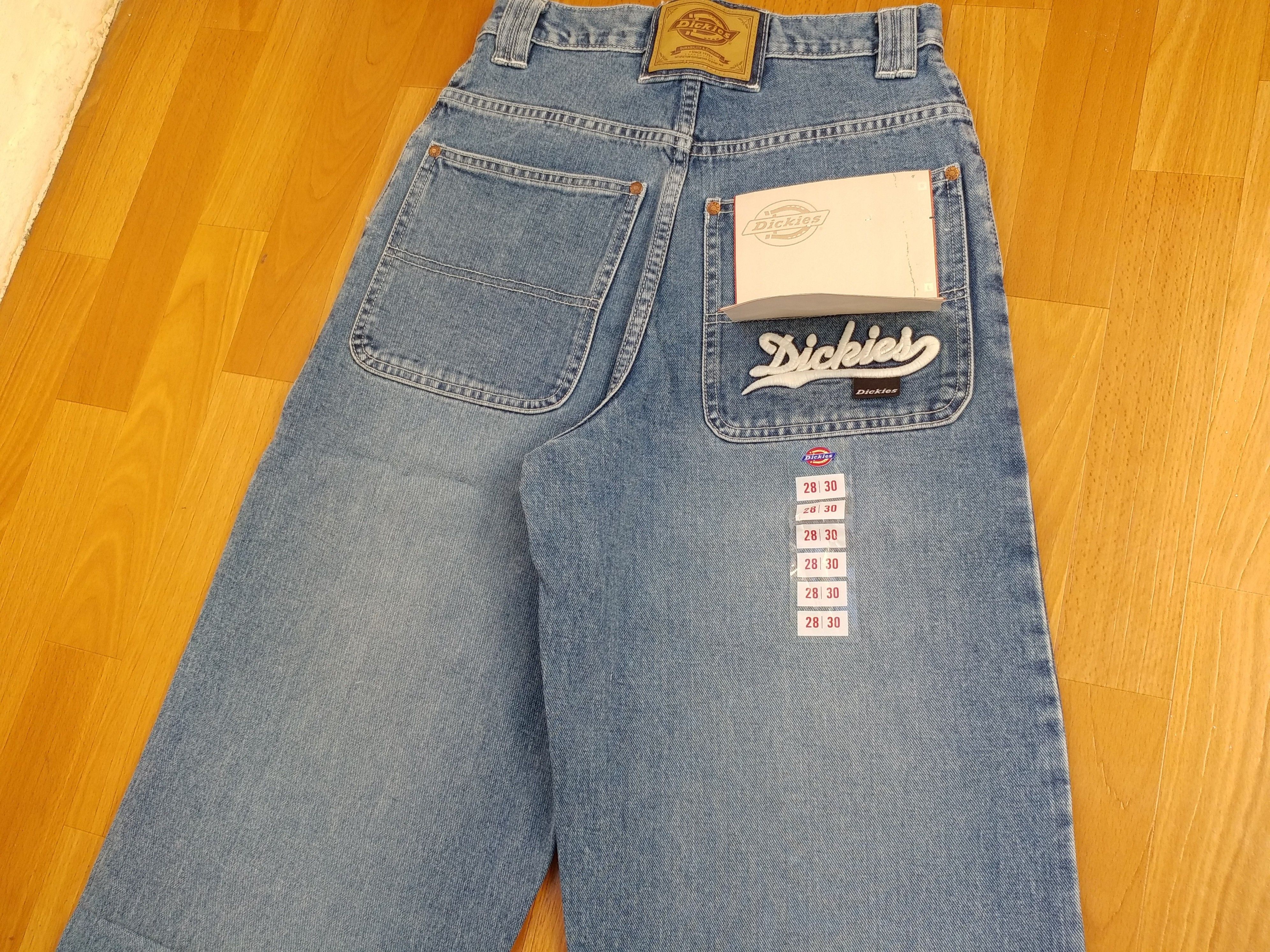 Dickies Dickies jeans, vintage baggy Big Daddy hip hop 90s skater 28 Size US 28 / EU 44 - 7 Thumbnail