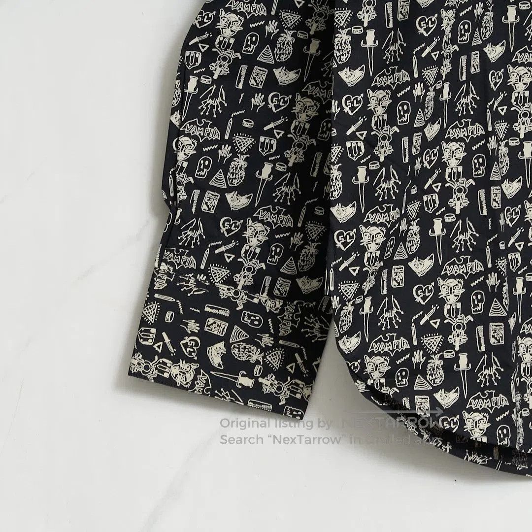 Saint Laurent Paris Saint Laurent Men's Patterned Print Shirt. Size US M / EU 48-50 / 2 - 3 Thumbnail