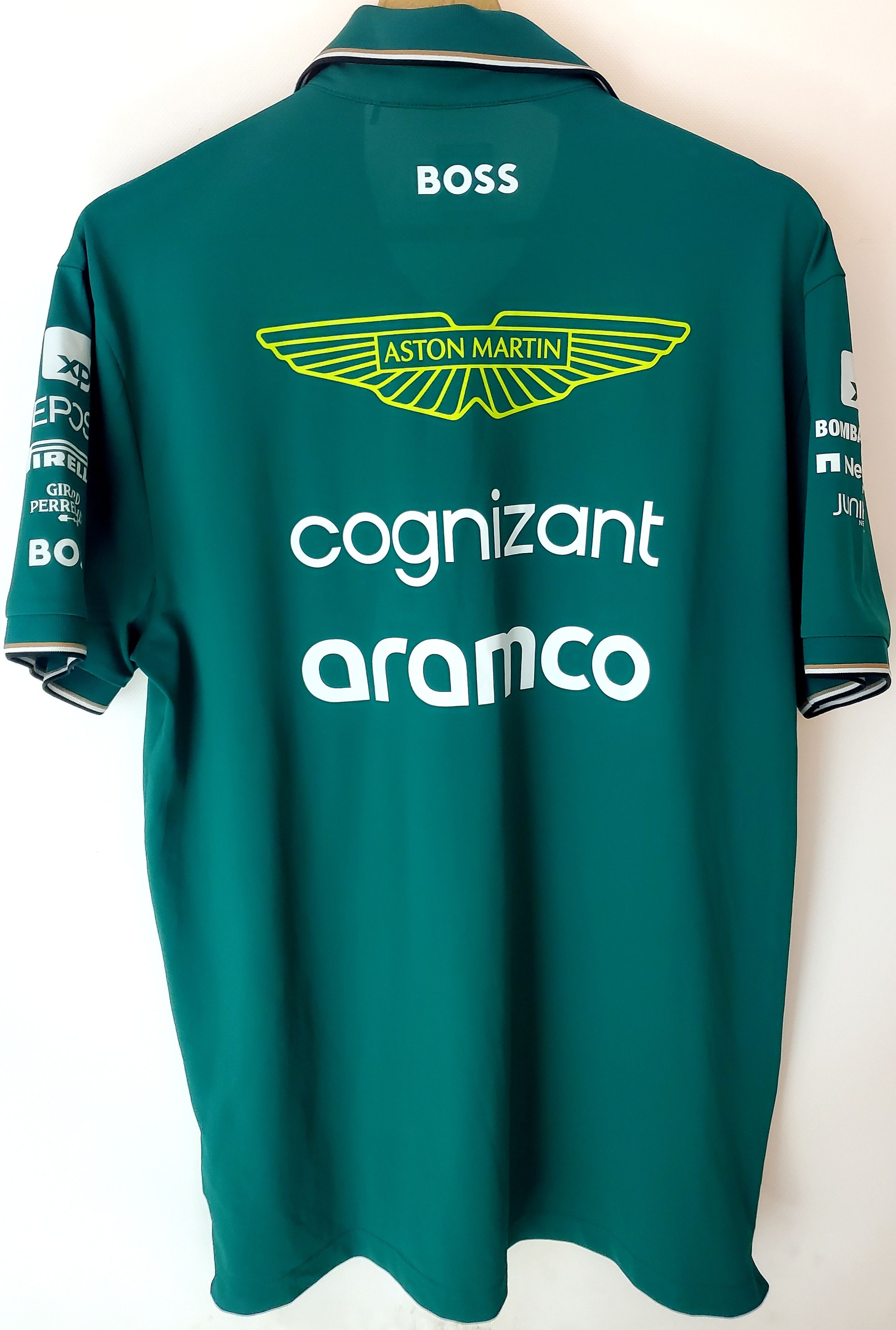 Formula 1 2023 Aston Martin F1 Team Supplied Items Shirt HUGO BOSS Xl Size US XL / EU 56 / 4 - 1 Thumbnail