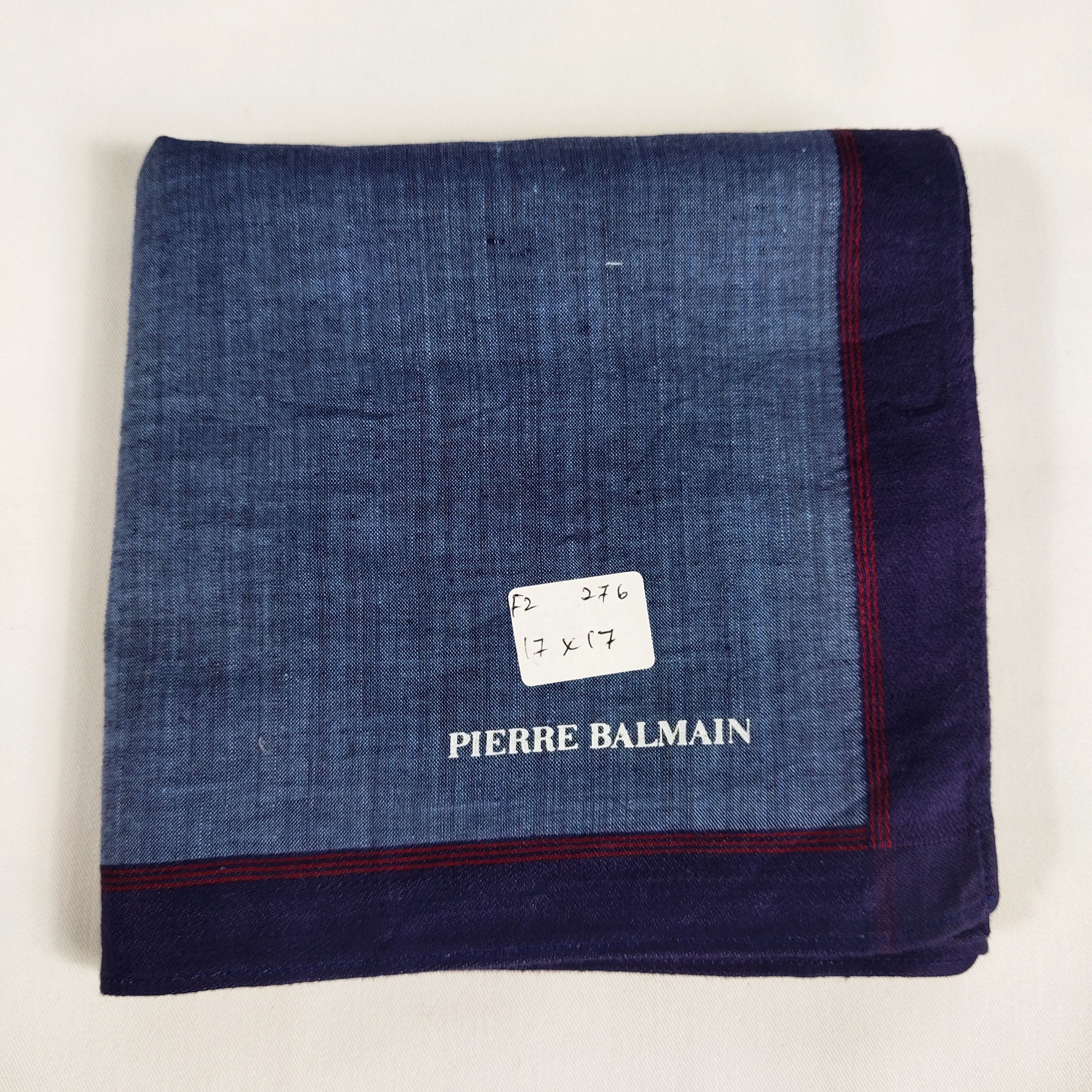 Pierre Balmain Pierre Balmain Handkerchief / Bandana / Neckerchief FZ276 Size ONE SIZE - 2 Thumbnail