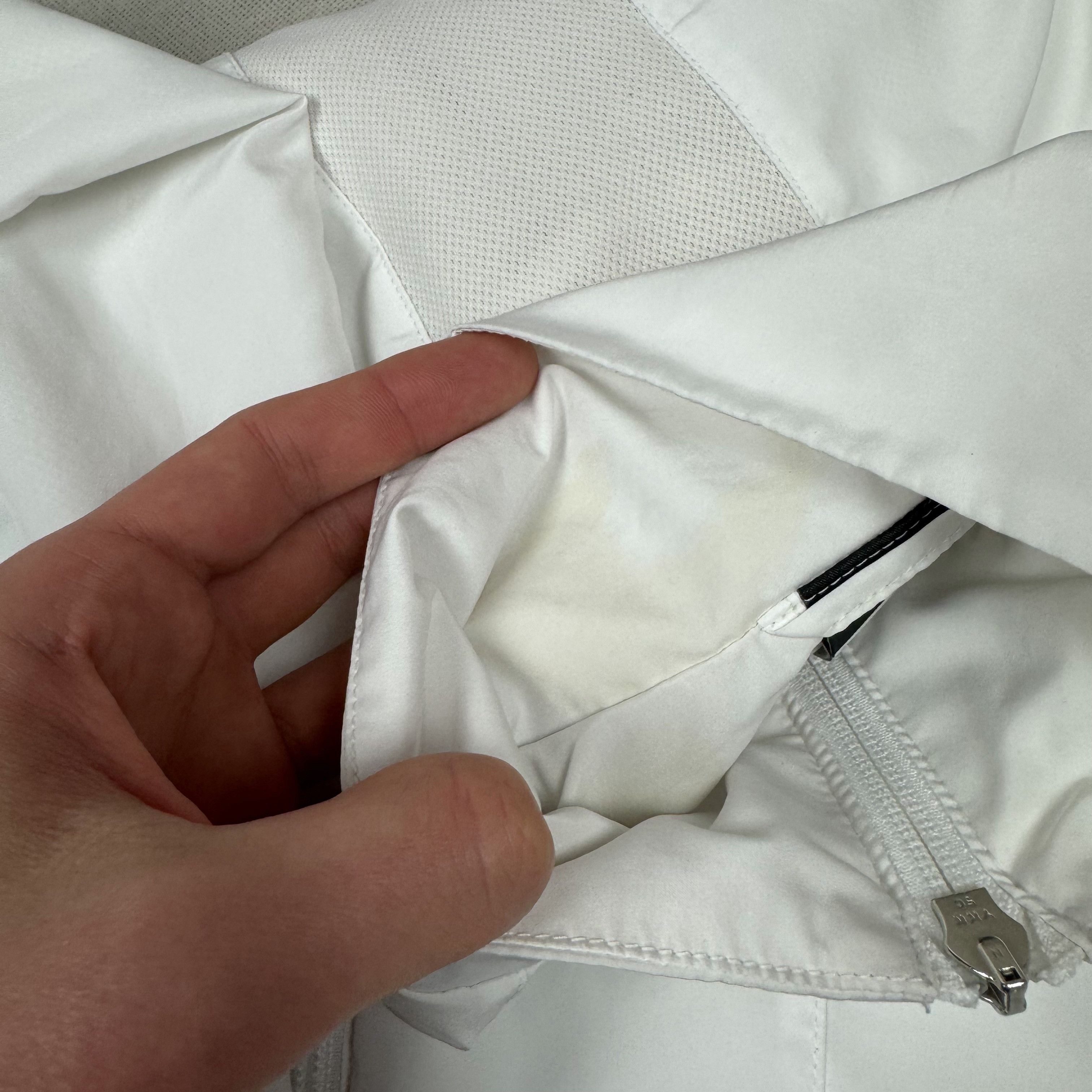 Nike × Vintage Nike Dri-Fit Womens White Full Zip Windbreaker Jacket Medium Size M / US 6-8 / IT 42-44 - 8 Thumbnail
