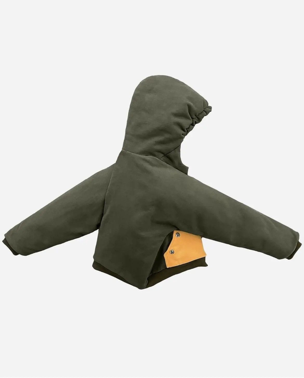 Bad Son BADSON.US PULSE REVERSIBLE BOXY CROPPED HEAVYWEIGHT HOODIE Size US XL / EU 56 / 4 - 4 Thumbnail