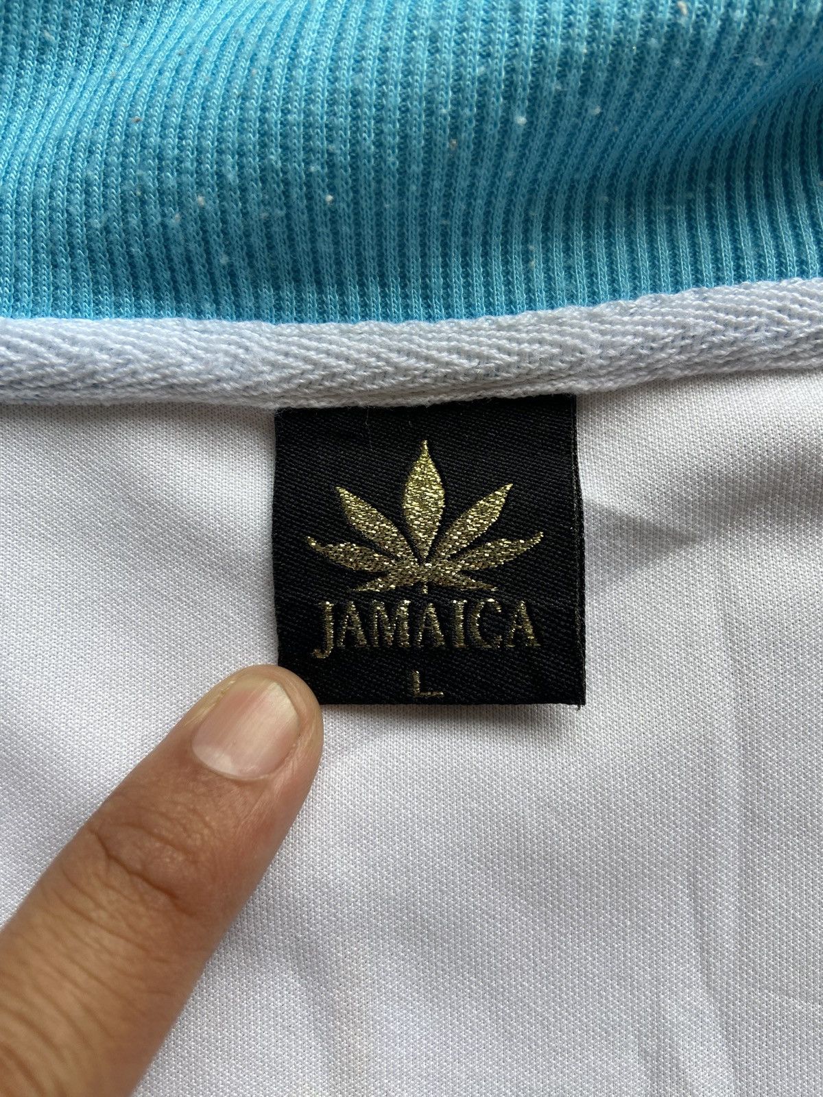 Japanese Brand Japanese Brand Short Tracktop Jacket Jamaican Weed Size US L / EU 52-54 / 3 - 8 Thumbnail