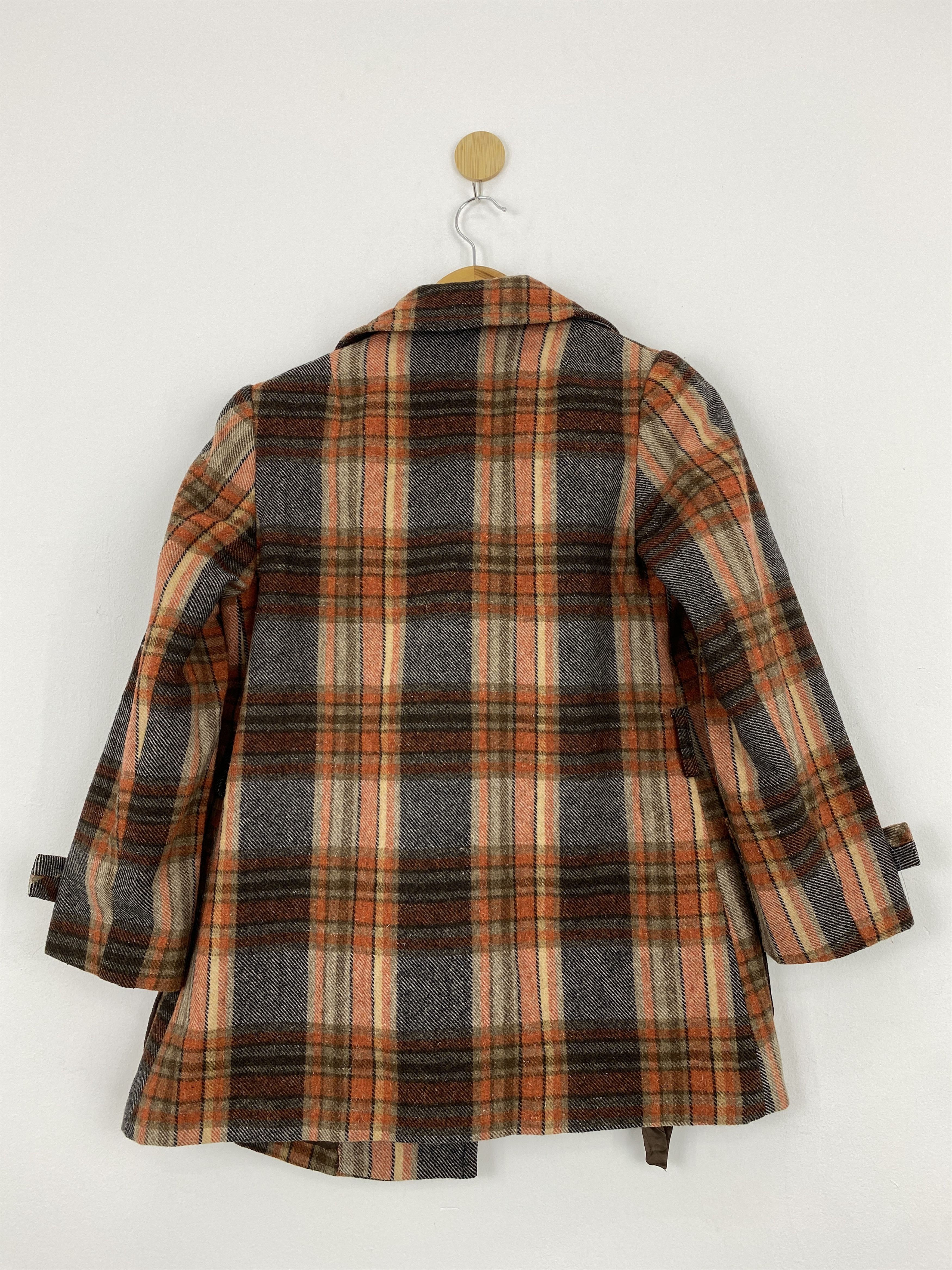 Vintage Vintage Italian Designer Shadow Plaid Button Up Blazer J1723 Size US L / EU 52-54 / 3 - 3 Thumbnail
