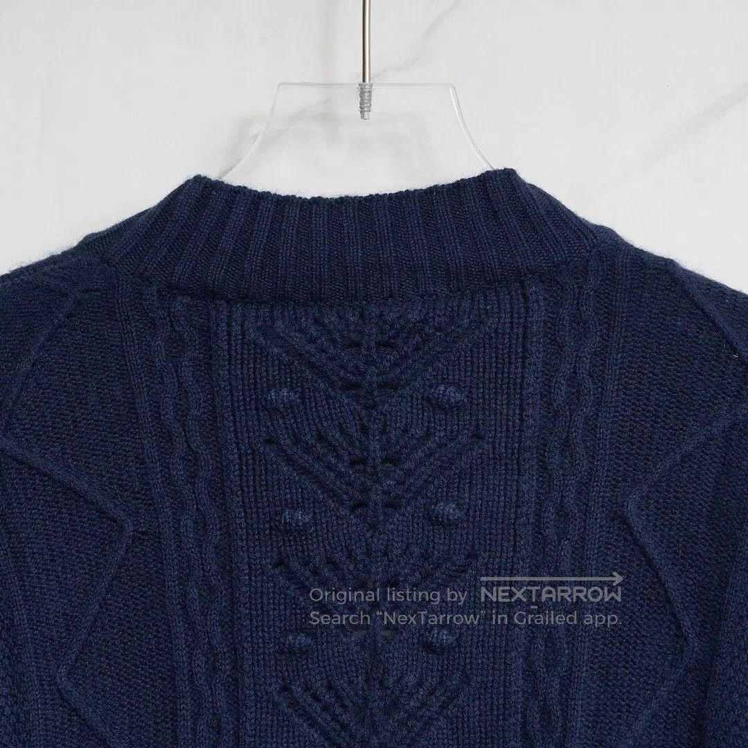 Saint Laurent Paris Saint Laurent Men's Cable Knit Cashmere Sweater. Size US M / EU 48-50 / 2 - 6 Thumbnail