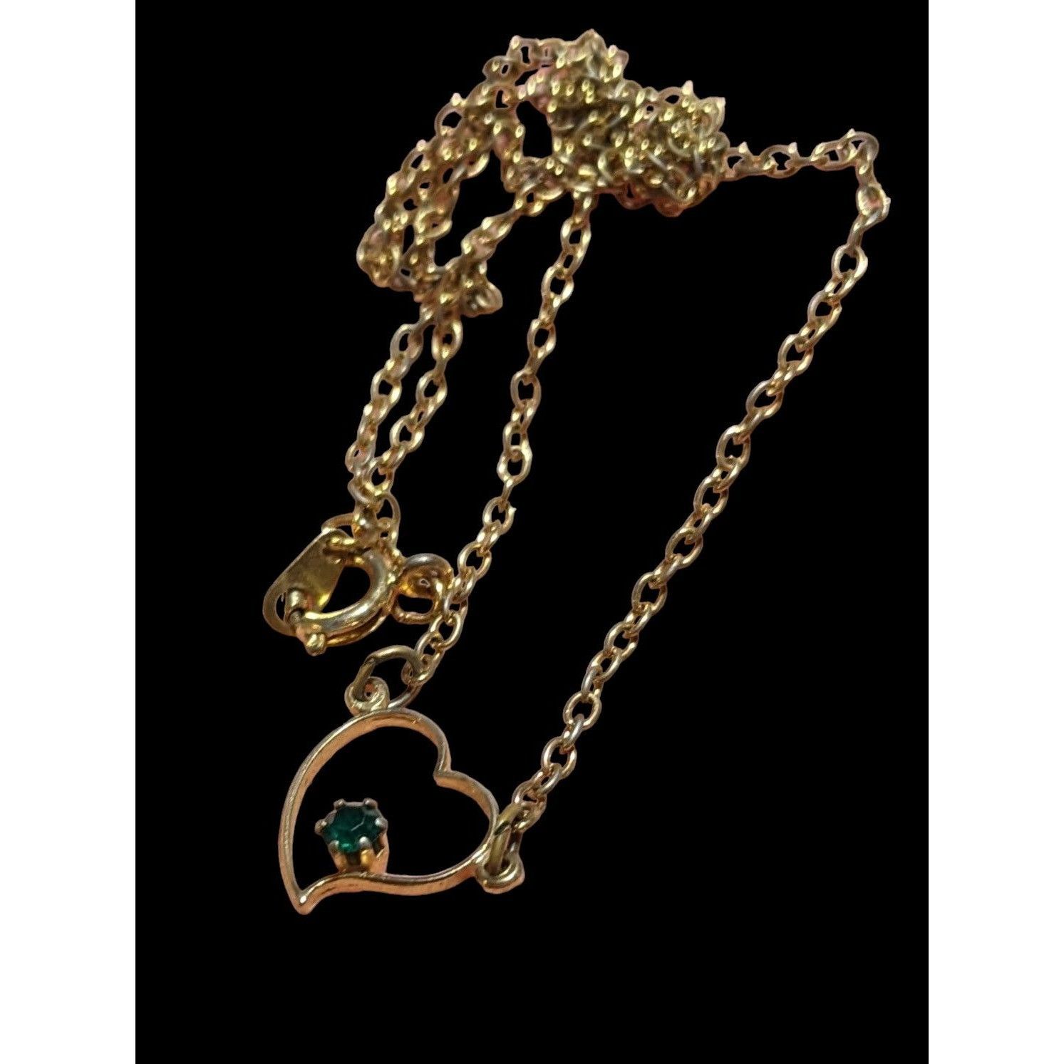 Other Minimalist Gold Open Heart Necklace Size ONE SIZE - 7 Thumbnail