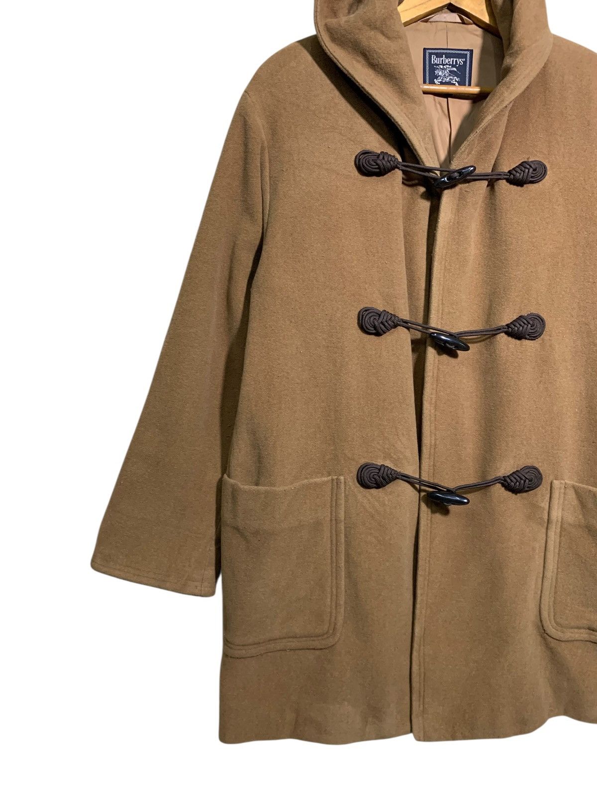 Burberry × Burberry Prorsum 🔥BURBERRY WOOL DUFFLECOATS HOODIE Size M / US 6-8 / IT 42-44 - 2 Thumbnail